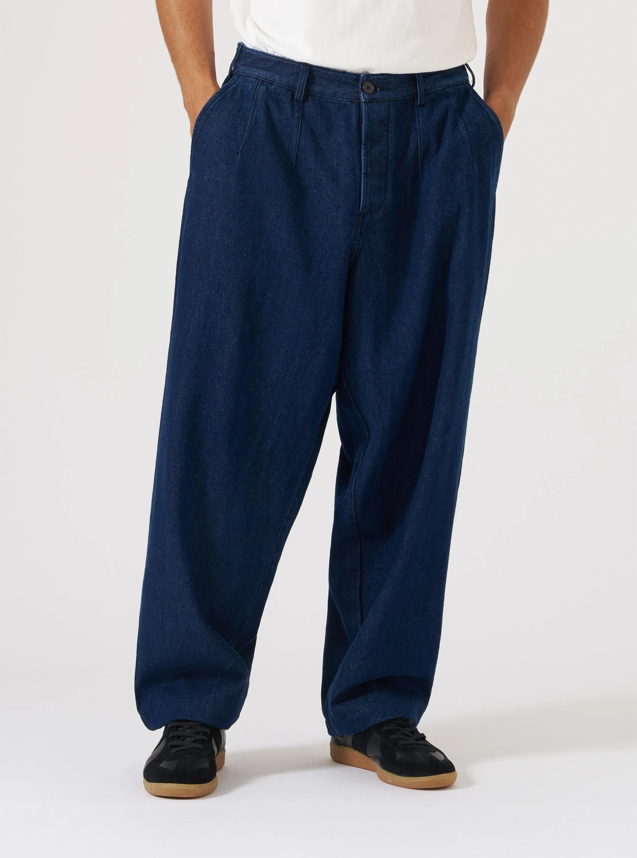 Indigo Work Denim Dutch Pant sold by Universal Works product image thumbnail 2