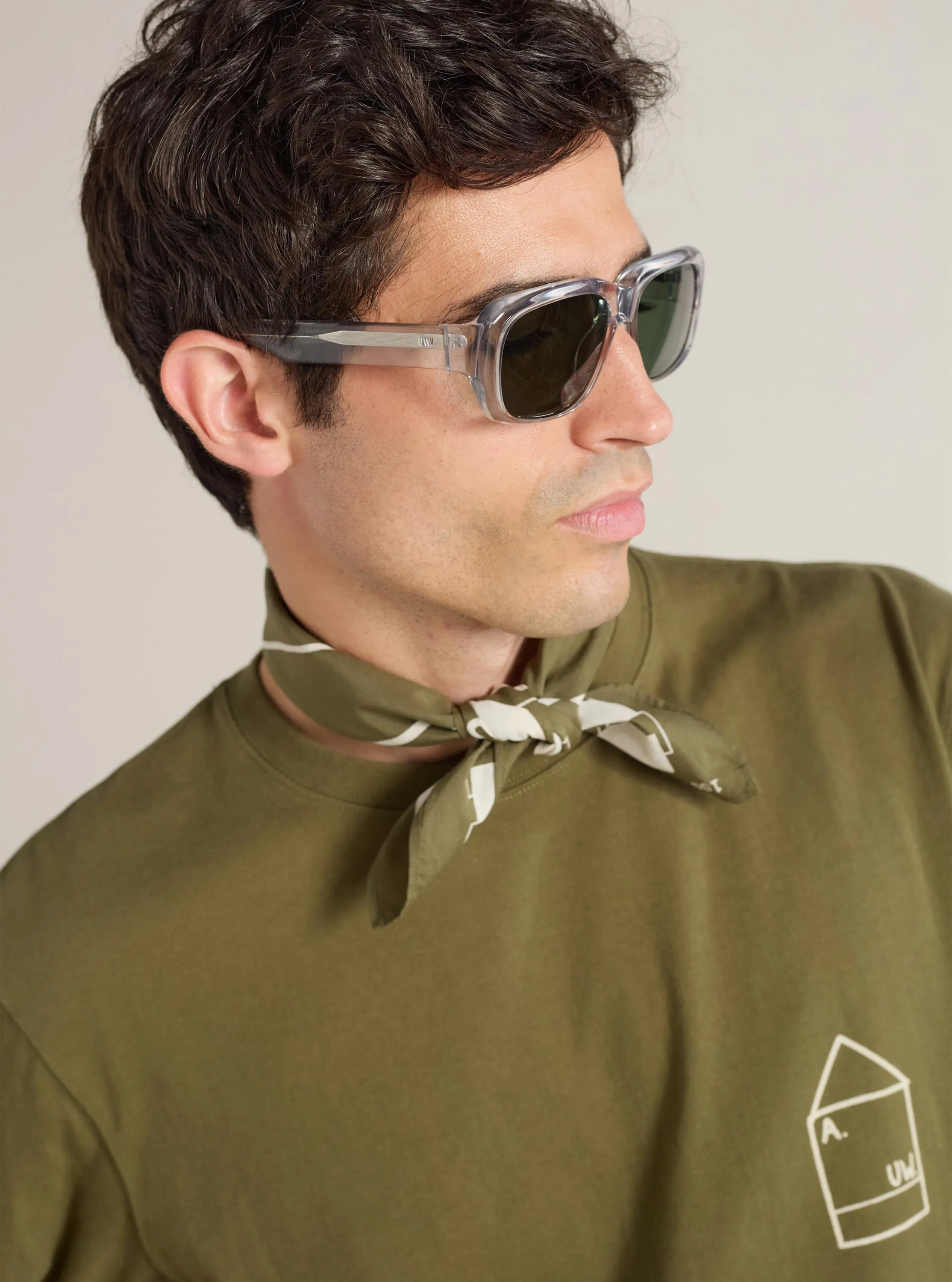 A. SOCIETY x Universal Works Grey Aberdeen Sunglasses sold by Universal Works product image thumbnail 2