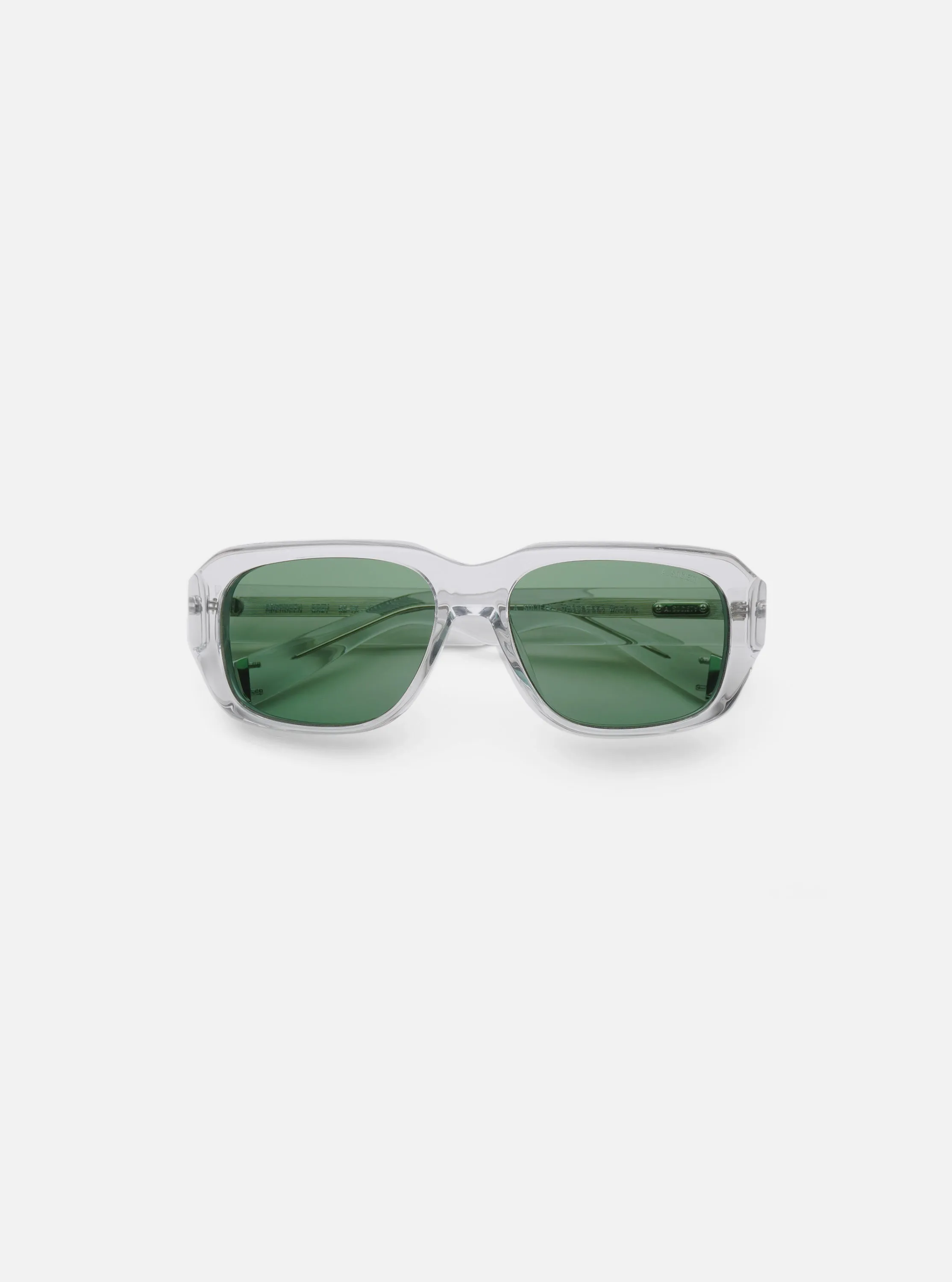 A. SOCIETY x Universal Works Grey Aberdeen Sunglasses sold by Universal Works