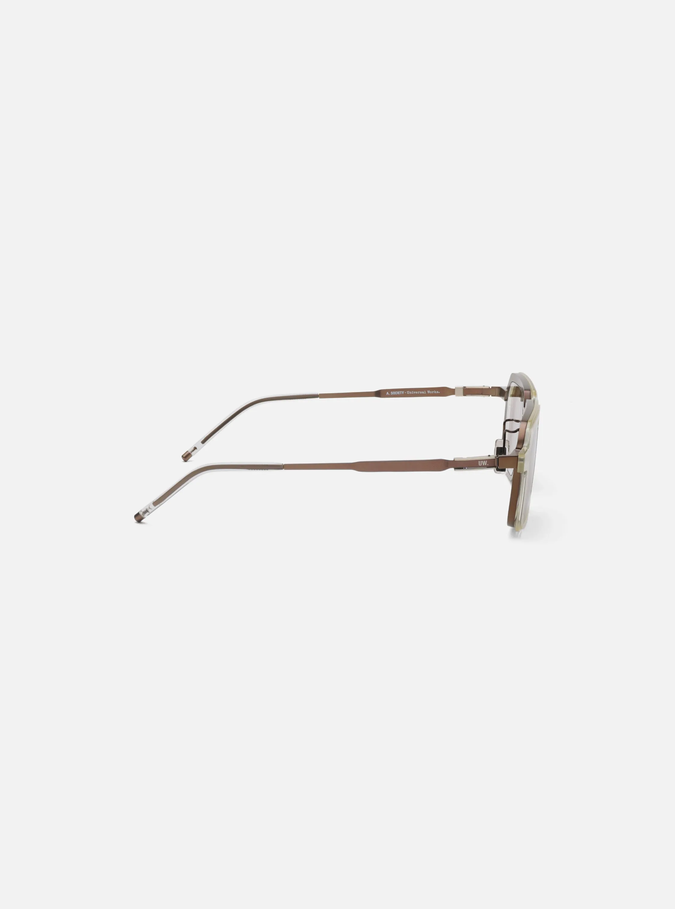 A. SOCIETY x Universal Works Brown/Honey Kowloon Eyewear sold by Universal Works product image thumbnail 4