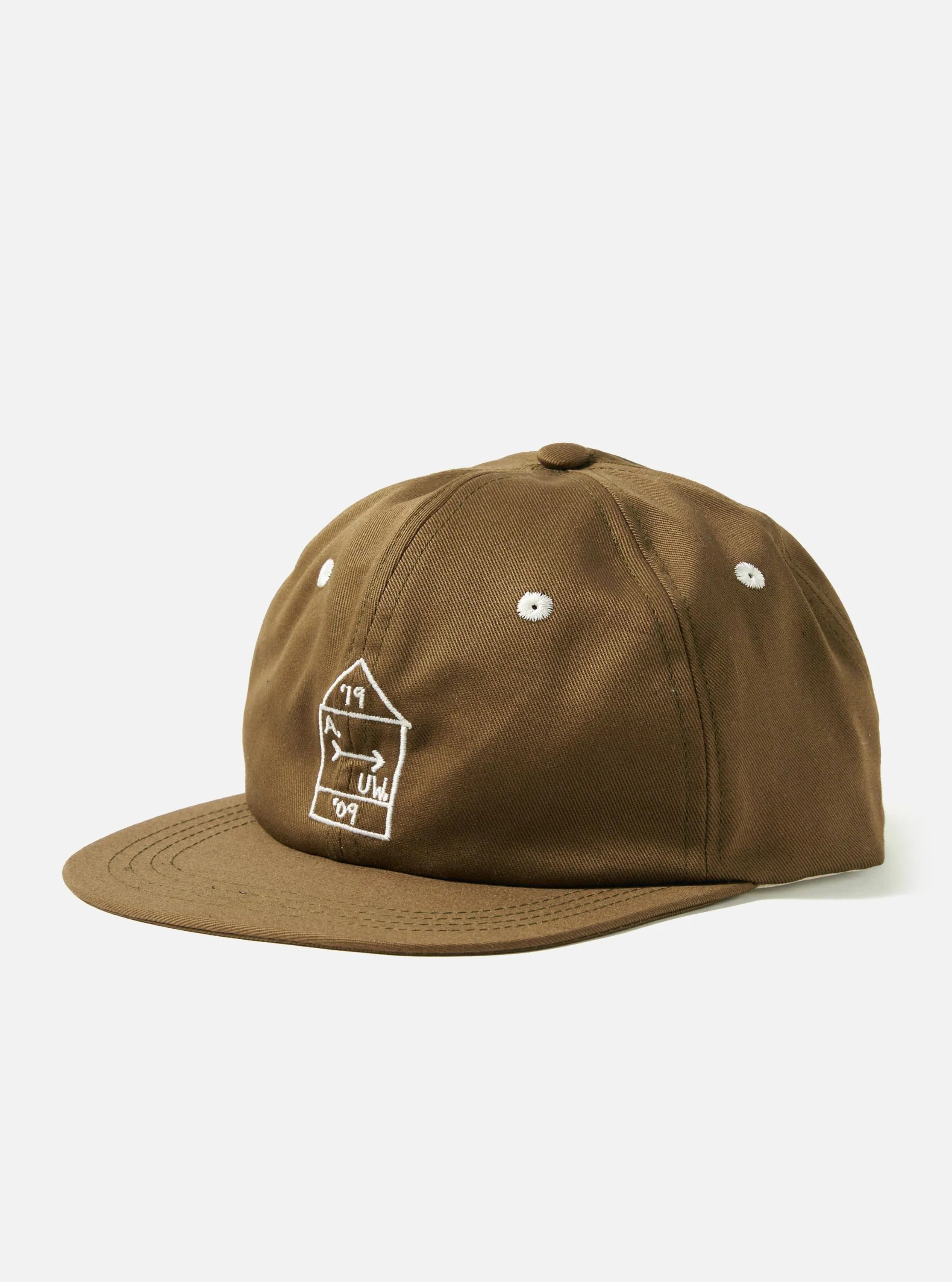 A. SOCIETY x Universal Works Olive Twill Cotton Baseball Hat sold by Universal Works