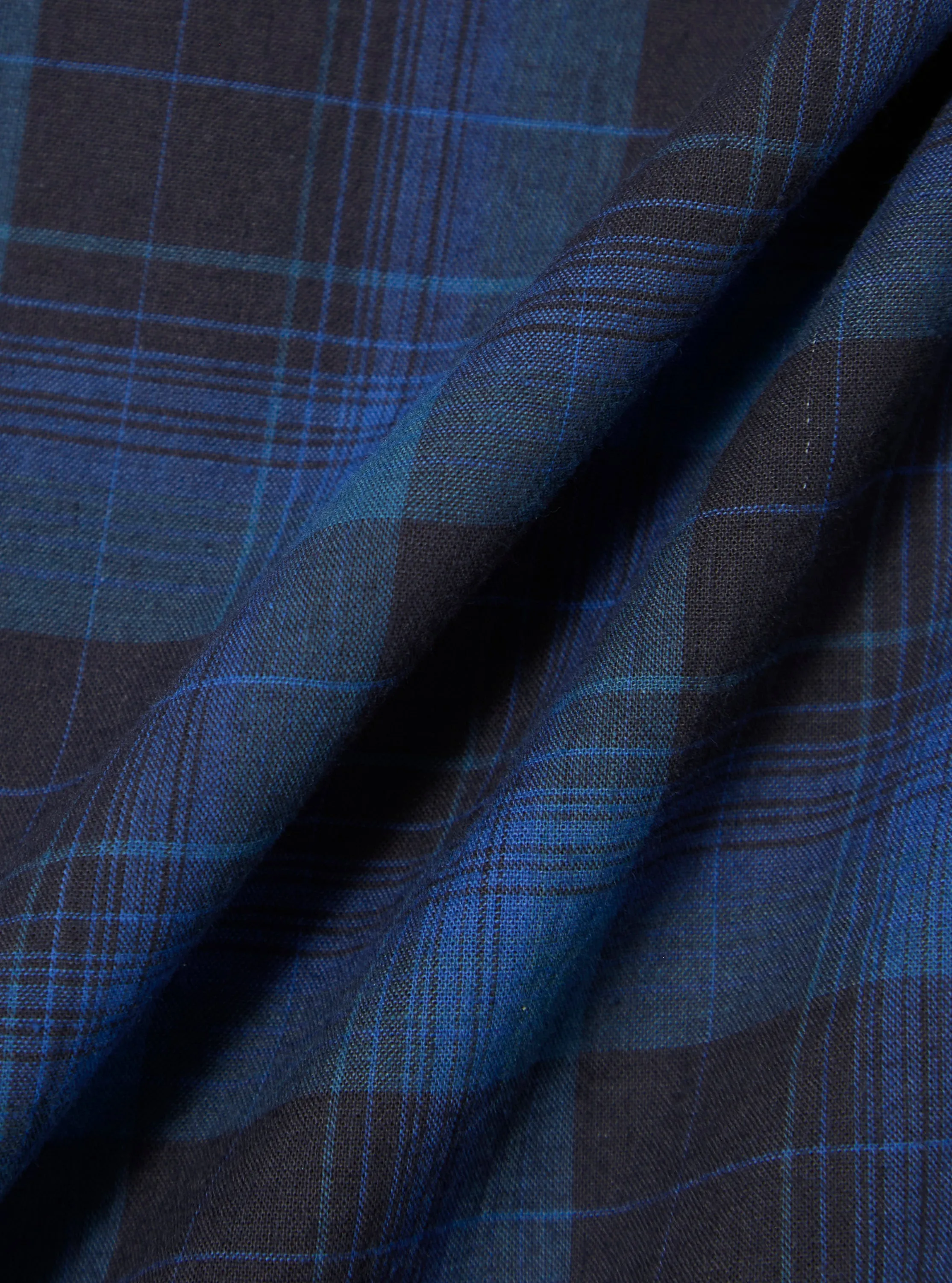 Navy/Blue Check Pyjama Pant sold by Universal Works product image thumbnail 2