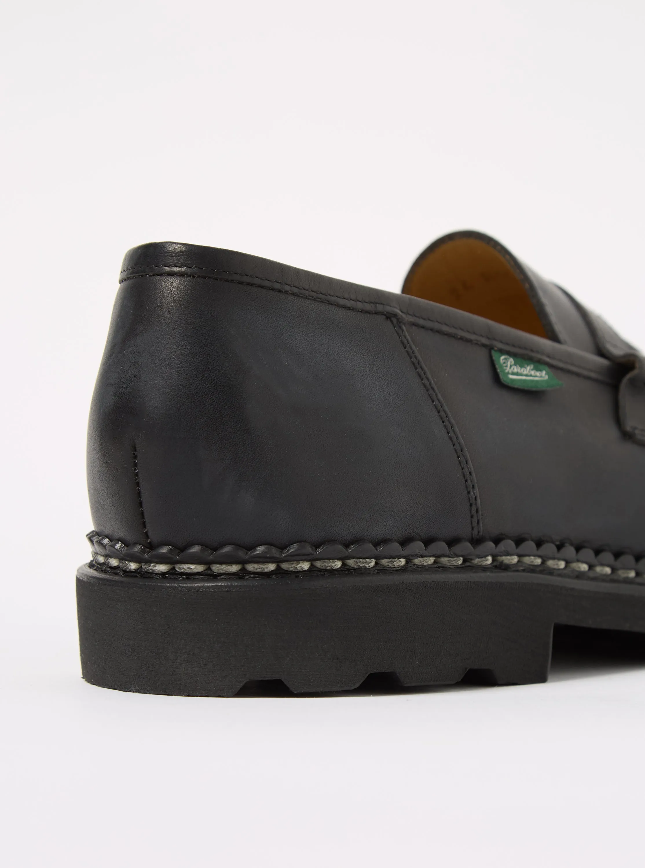 Paraboot Black Leather Reims Marche sold by Universal Works product image thumbnail 3