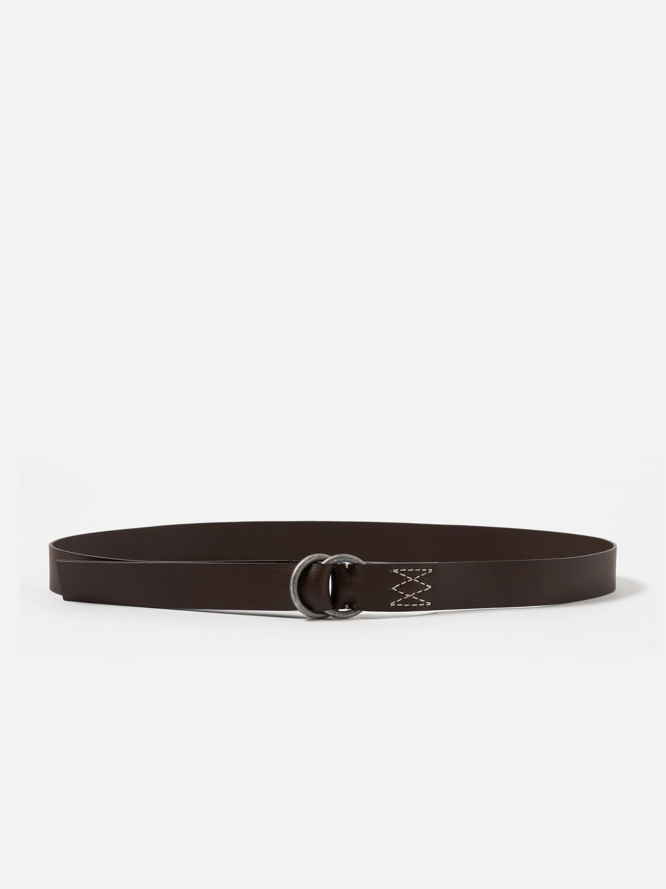 Brown Leather O Ring Belt sold by Universal Works