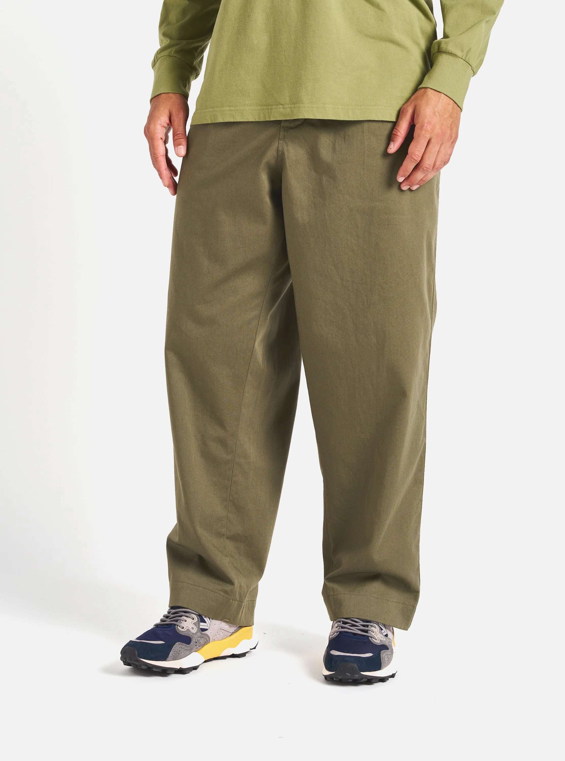 Light Olive Twill Duke Pant sold by Universal Works product image thumbnail 3