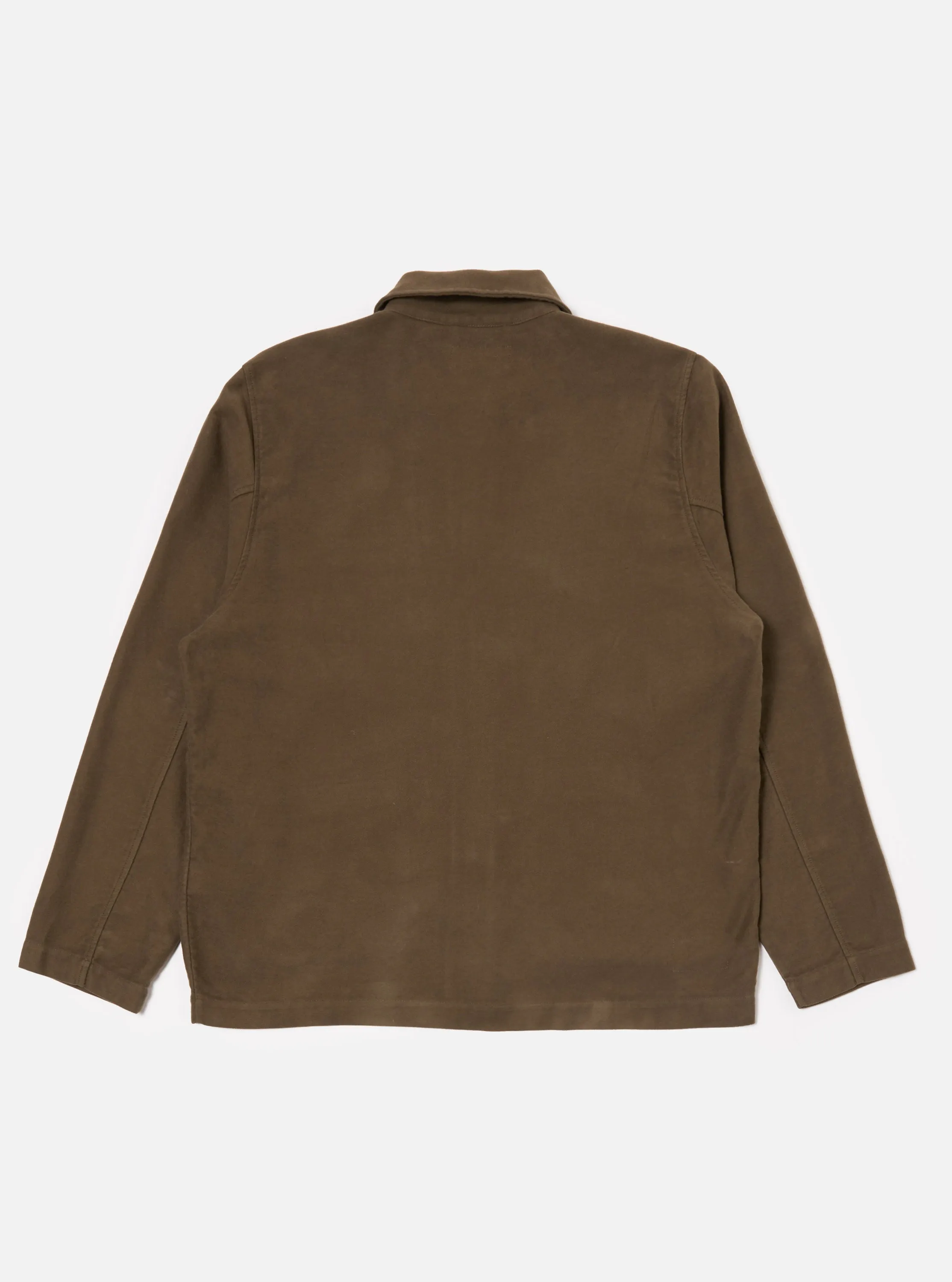 Khaki Comfort Moleskin Field Jacket sold by Universal Works product image thumbnail 3