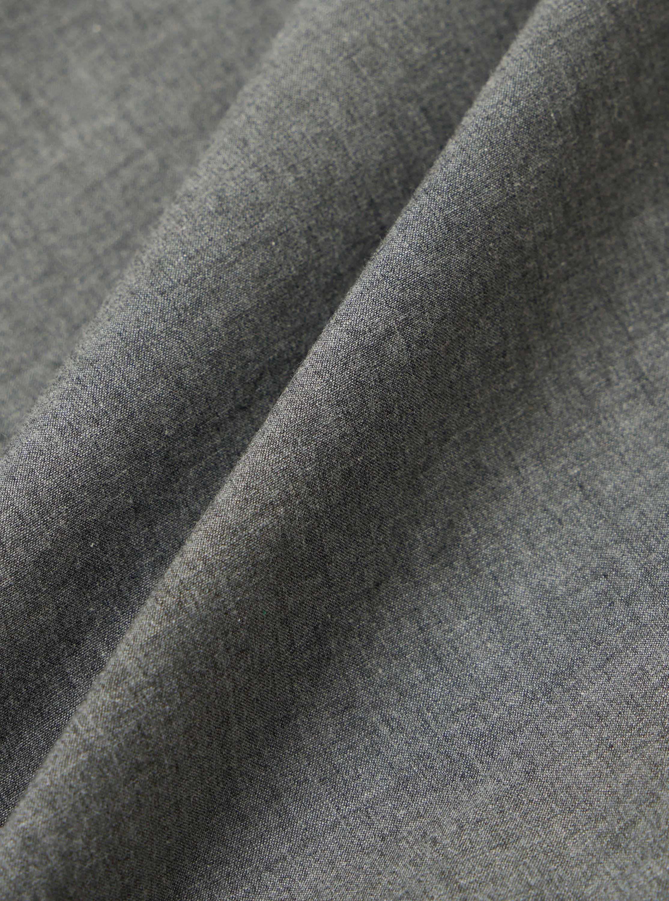 Charcoal Organic Chambray Lucky Shirt sold by Universal Works product image thumbnail 4