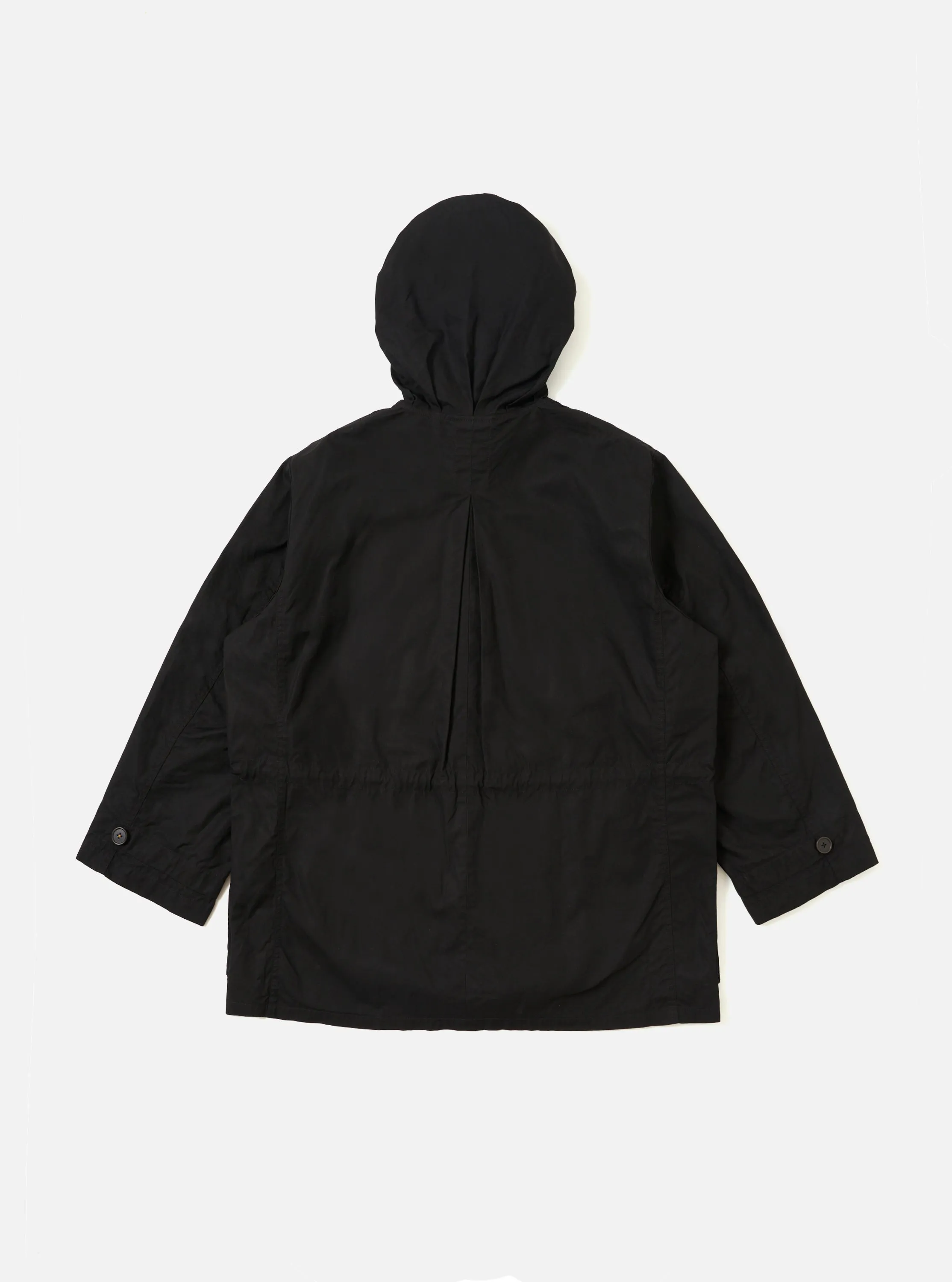 Black Scottish Wax Cotton Boston Parka sold by Universal Works product image thumbnail 5