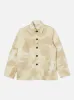 Universal Works Bakers Jacket in Sand Swedish Camo sold by Universal Works