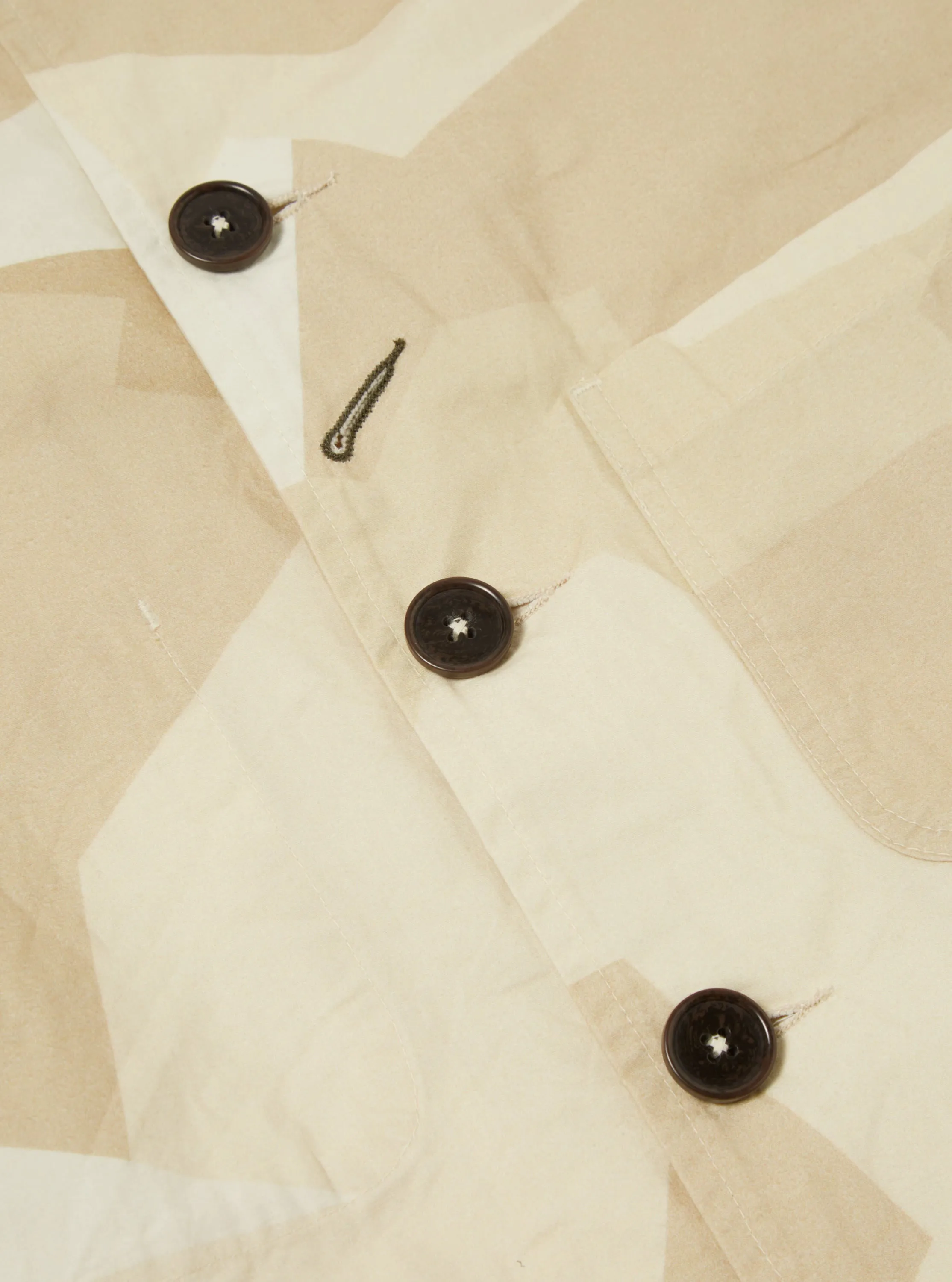 Universal Works Bakers Jacket in Sand Swedish Camo sold by Universal Works product image thumbnail 5