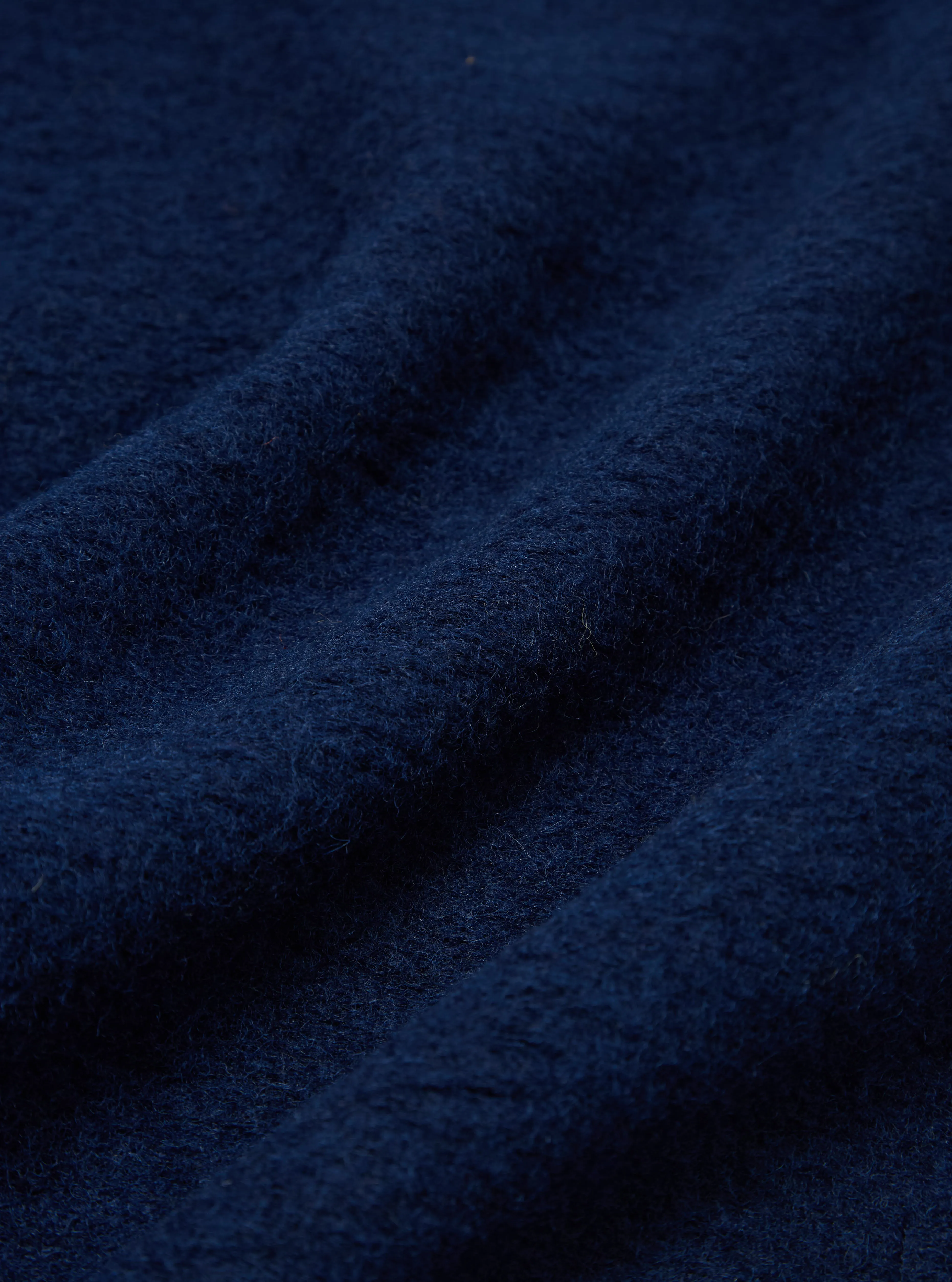 Indigo Wool Fleece Cardigan sold by Universal Works product image thumbnail 2