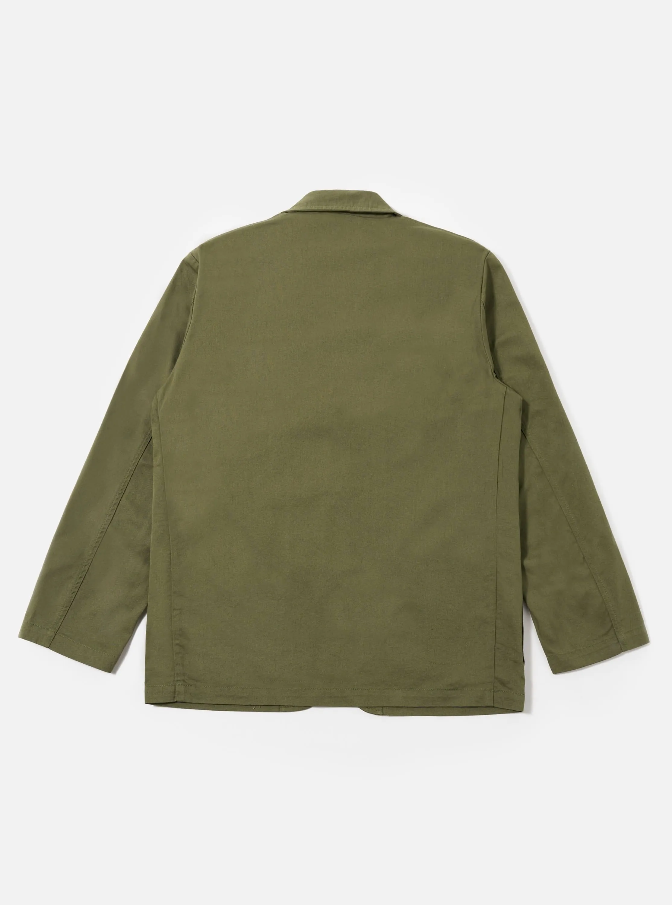 Light Olive Twill Three Button Jacket sold by Universal Works product image thumbnail 3