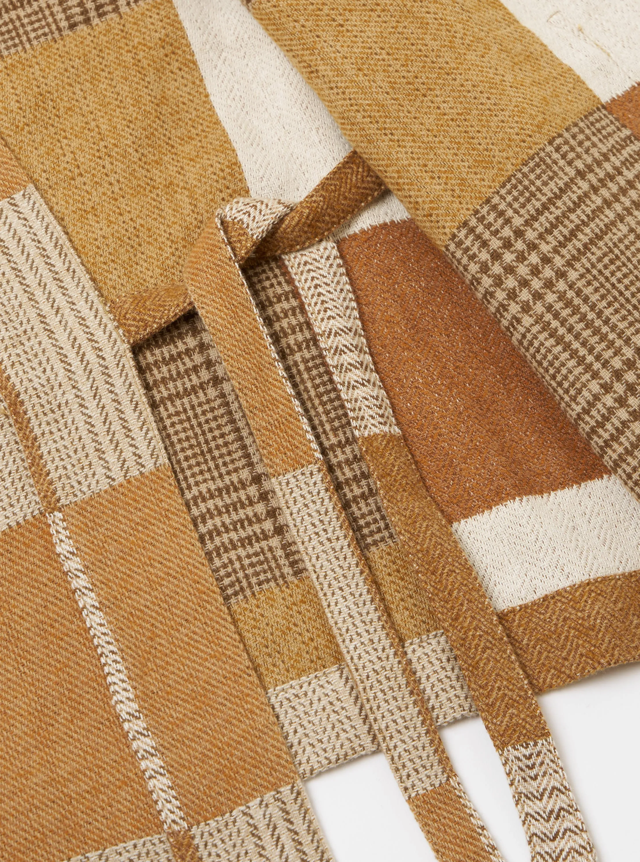 Sand Japanese Patchwork Kyoto Work Jacket sold by Universal Works product image thumbnail 4