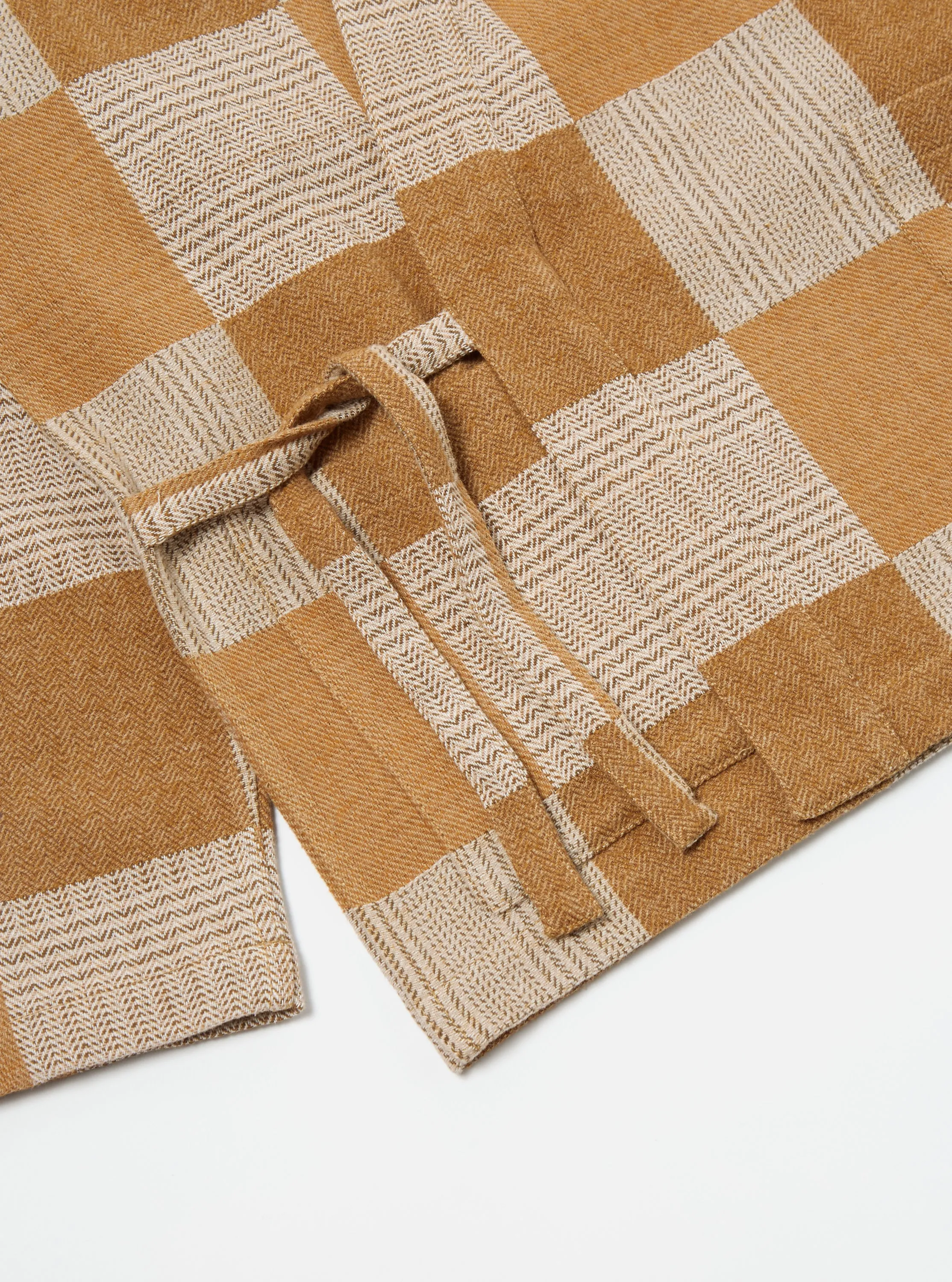 Sand Japanese Patchwork Kyoto Work Jacket sold by Universal Works product image thumbnail 5