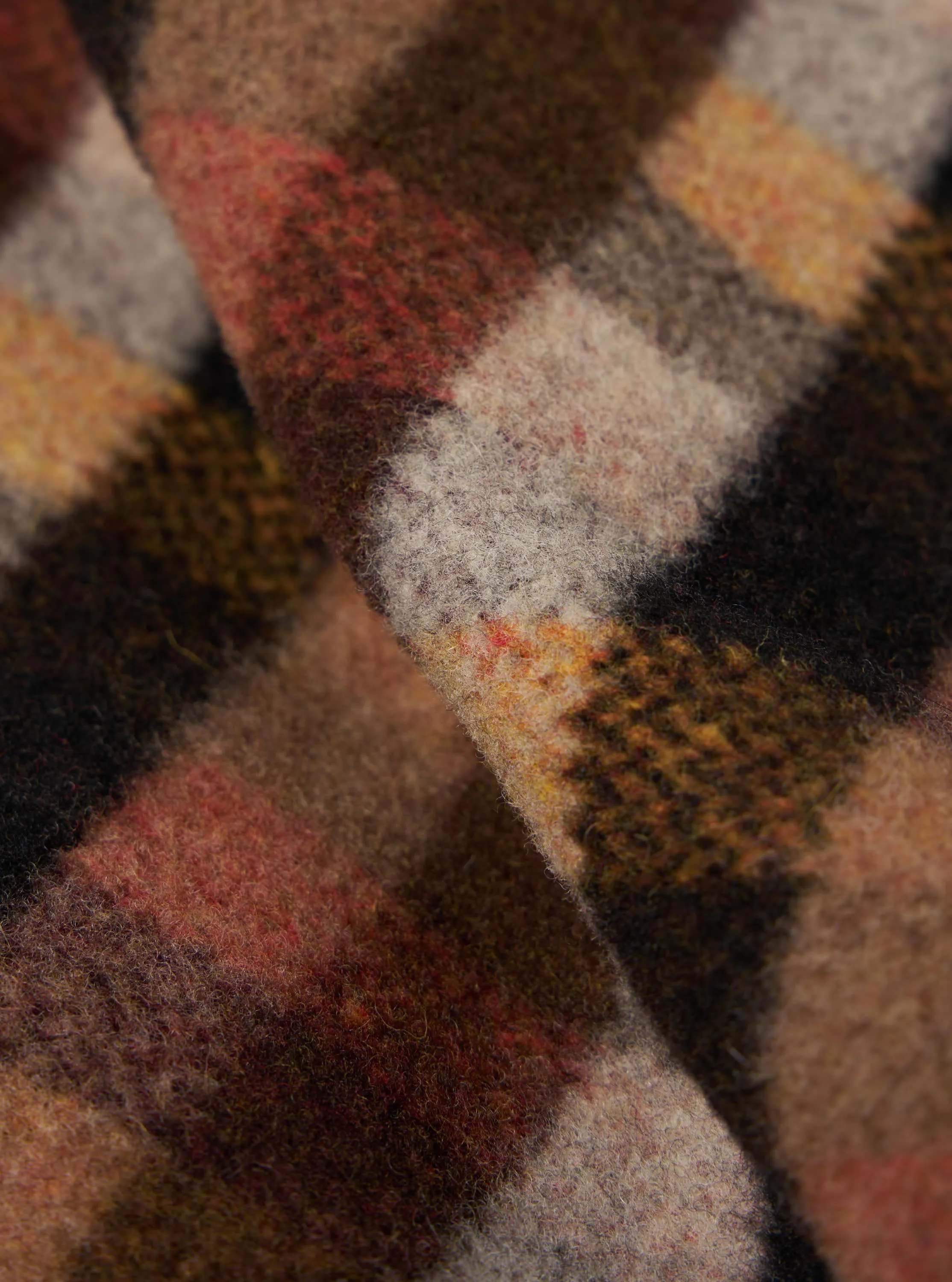 Brown Merino Checkerboard Wayfarer Jacket sold by Universal Works product image thumbnail 2