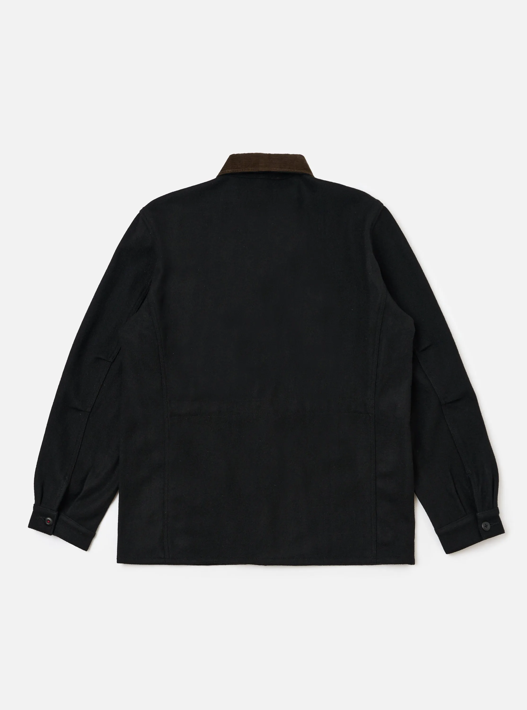 Black Mowbray Military Fatigue Jacket sold by Universal Works product image thumbnail 5
