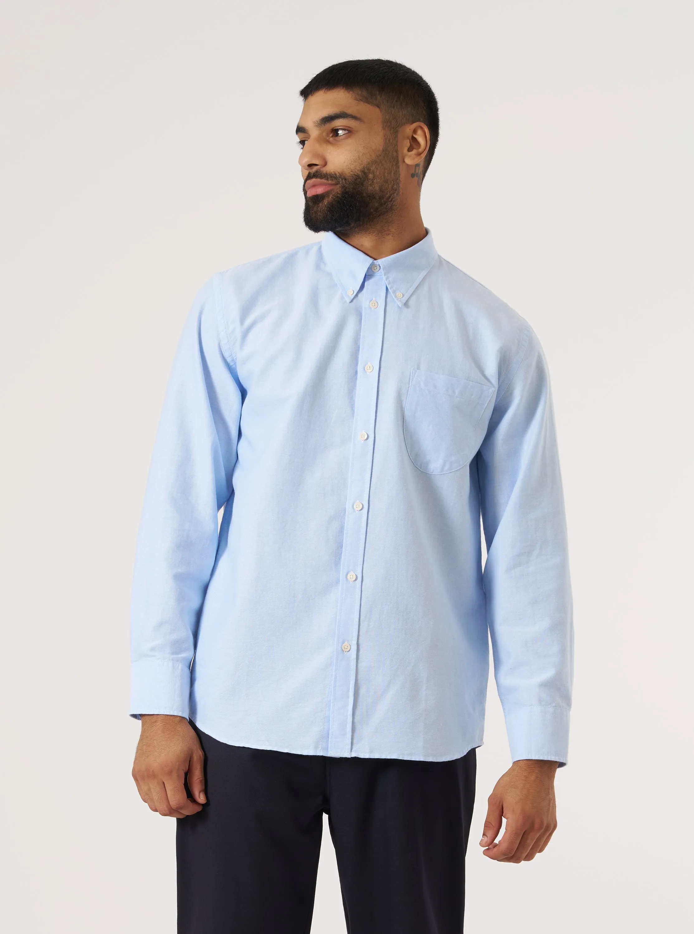 Sky Blue Oxford Daybrook Shirt sold by Universal Works product image thumbnail 2