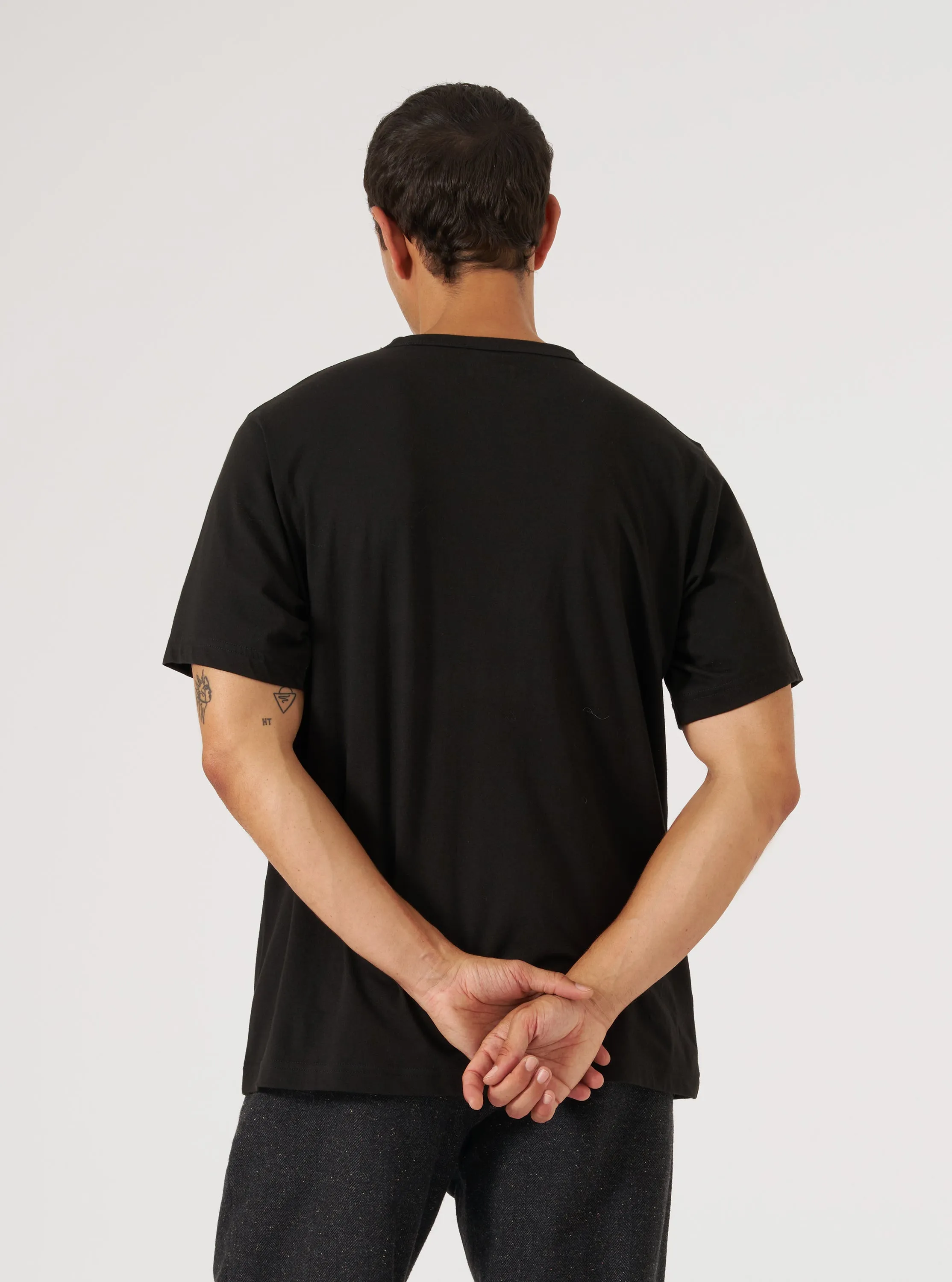 Black Single Jersey Core Tee sold by Universal Works product image thumbnail 3