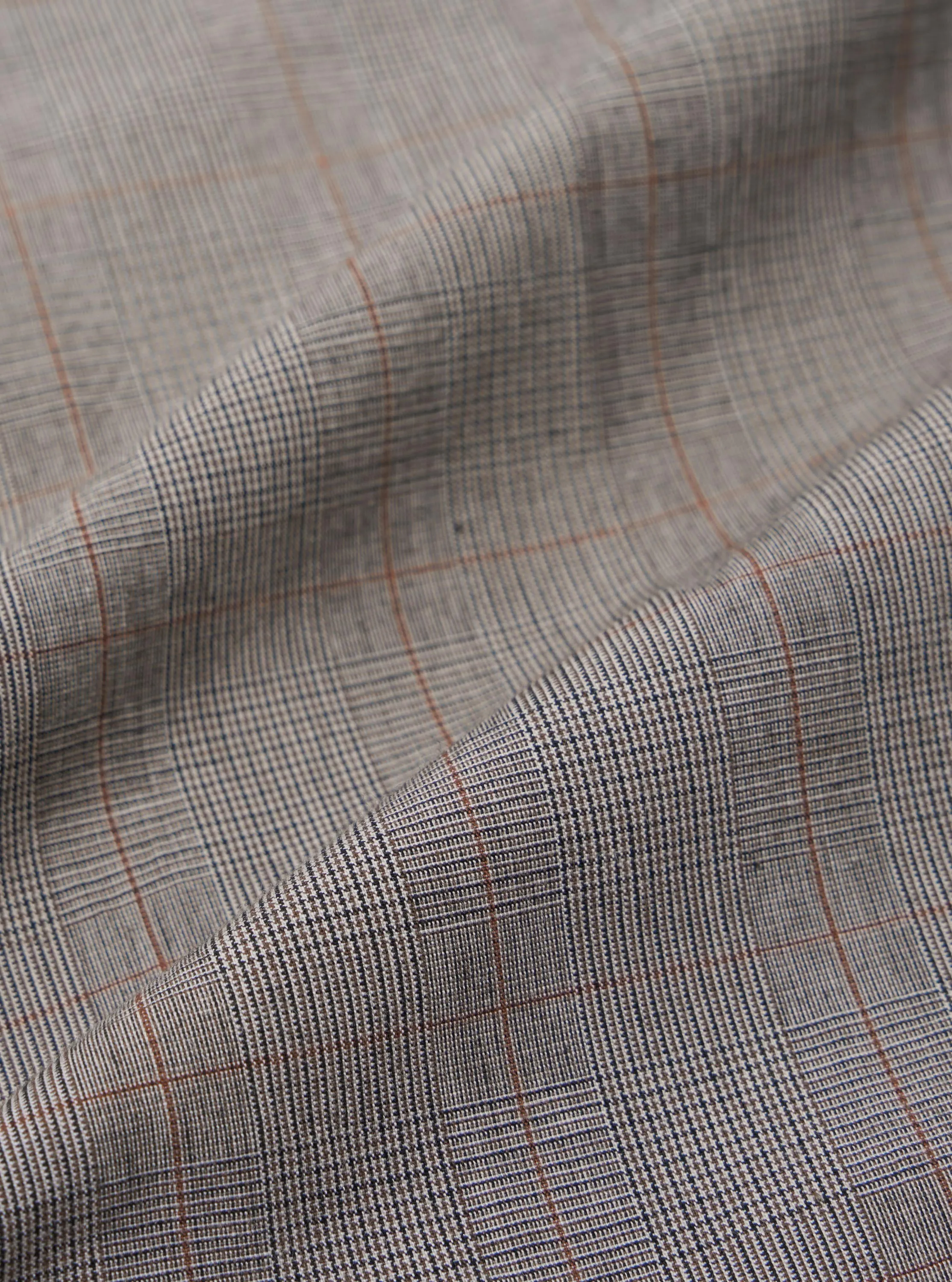 Grey Brown Wales Glen Check NS Bomber Jacket sold by Universal Works product image thumbnail 2