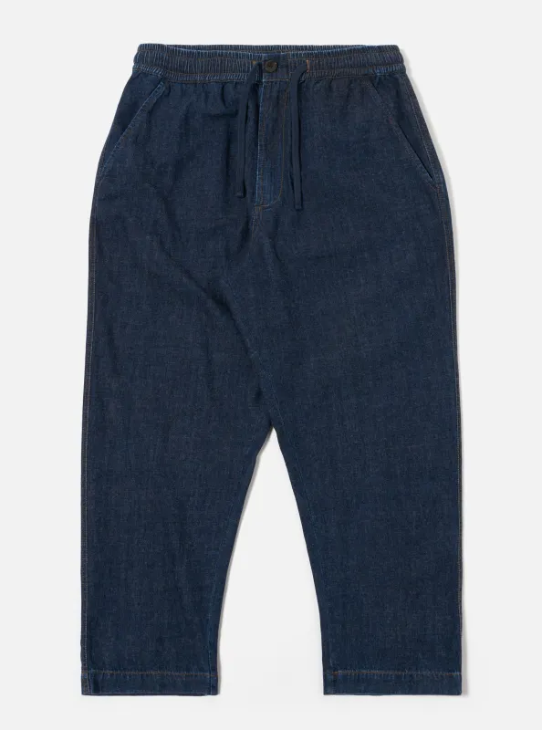 Indigo Kaihara LT WT Denim Hi Water Trouser sold by Universal Works