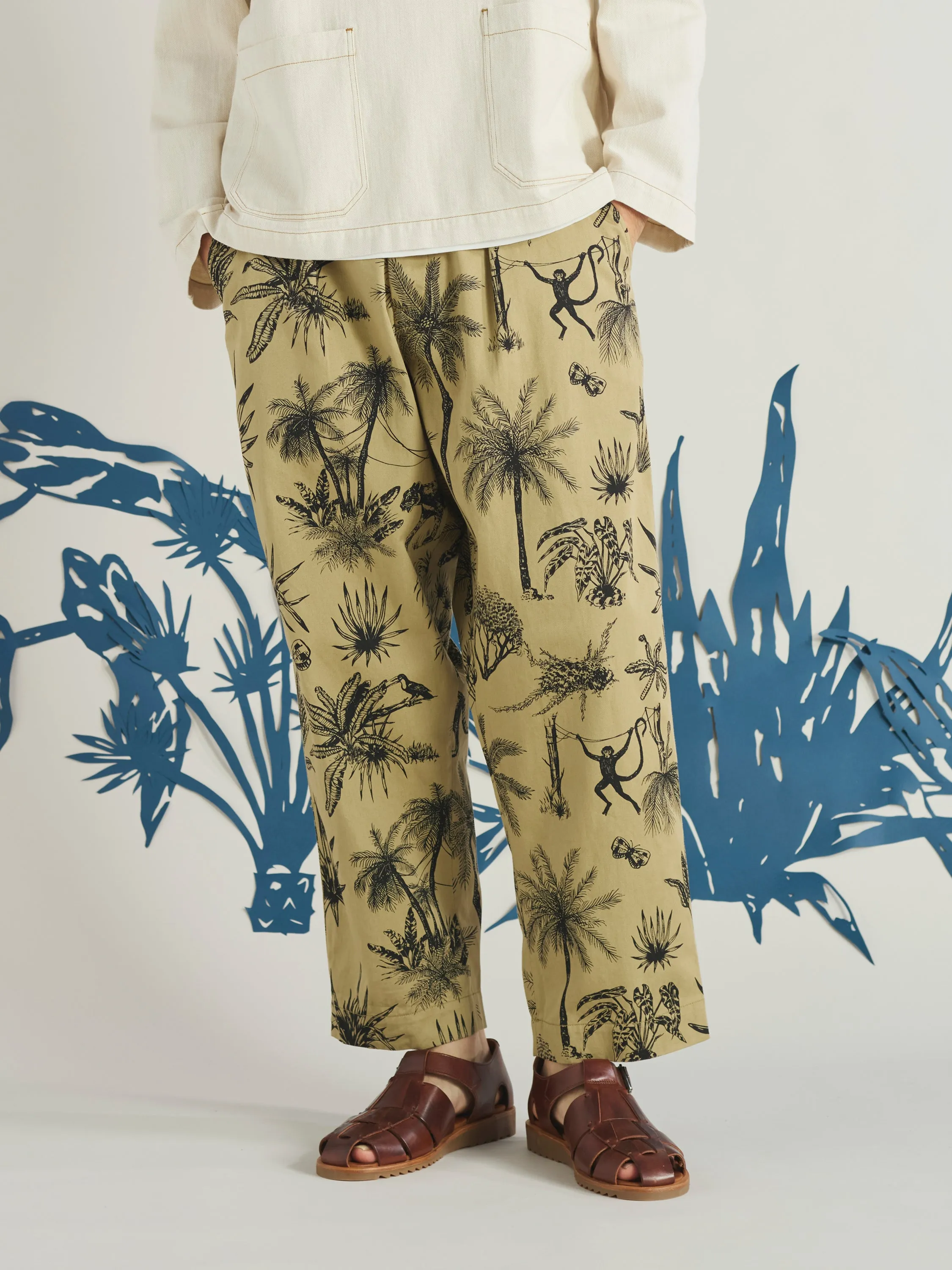 Sand Jungle Toile Twill Oxford Pant sold by Universal Works product image thumbnail 2