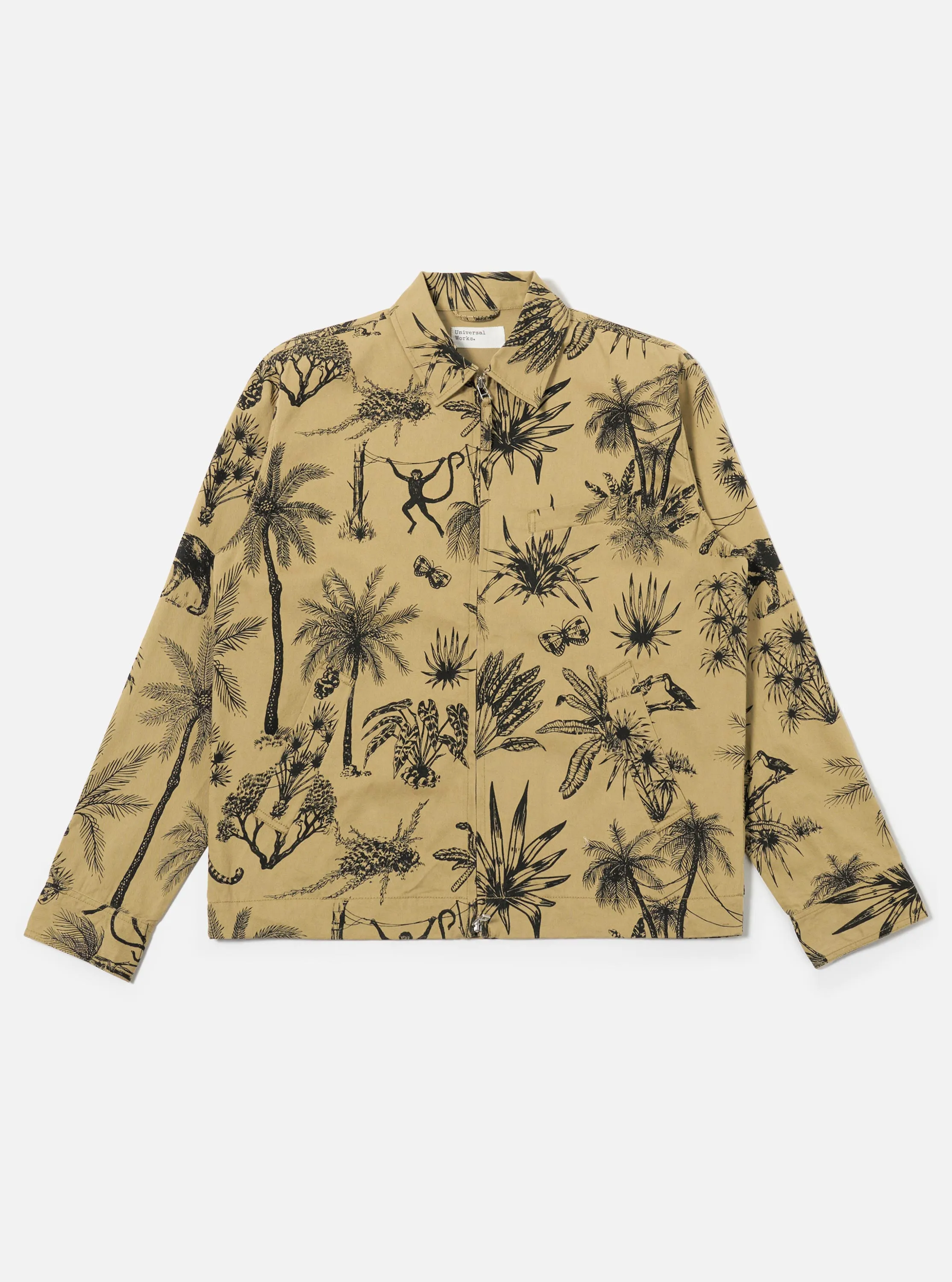 Sand Jungle Toile Twill Windcheater Jacket sold by Universal Works