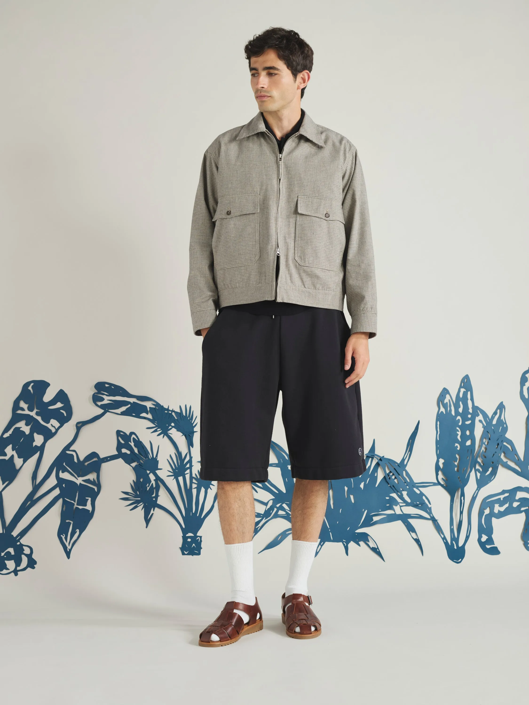 Multi Lucas Cotton Mix E130 Jacket sold by Universal Works product image thumbnail 3
