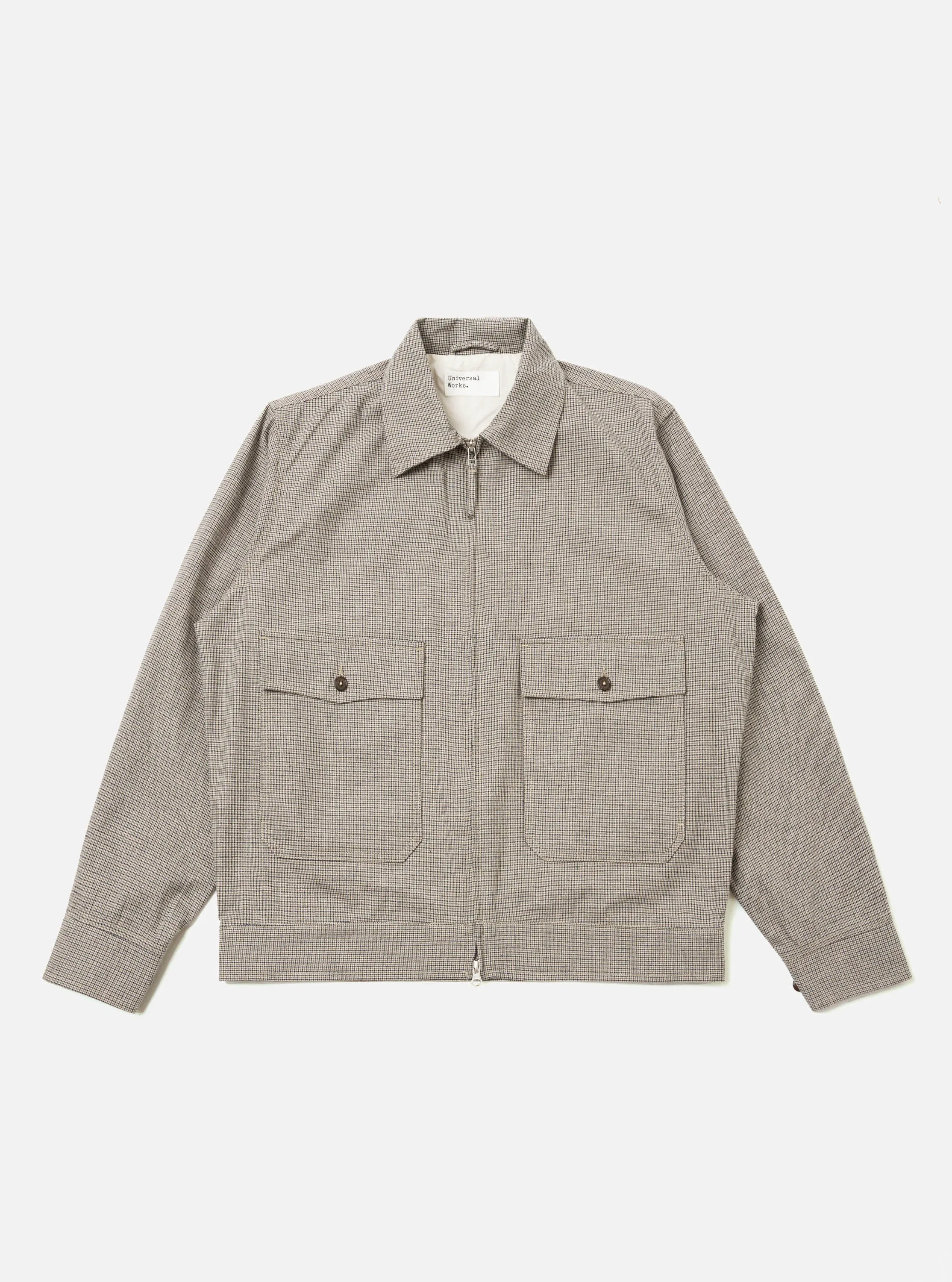 Multi Lucas Cotton Mix E130 Jacket sold by Universal Works