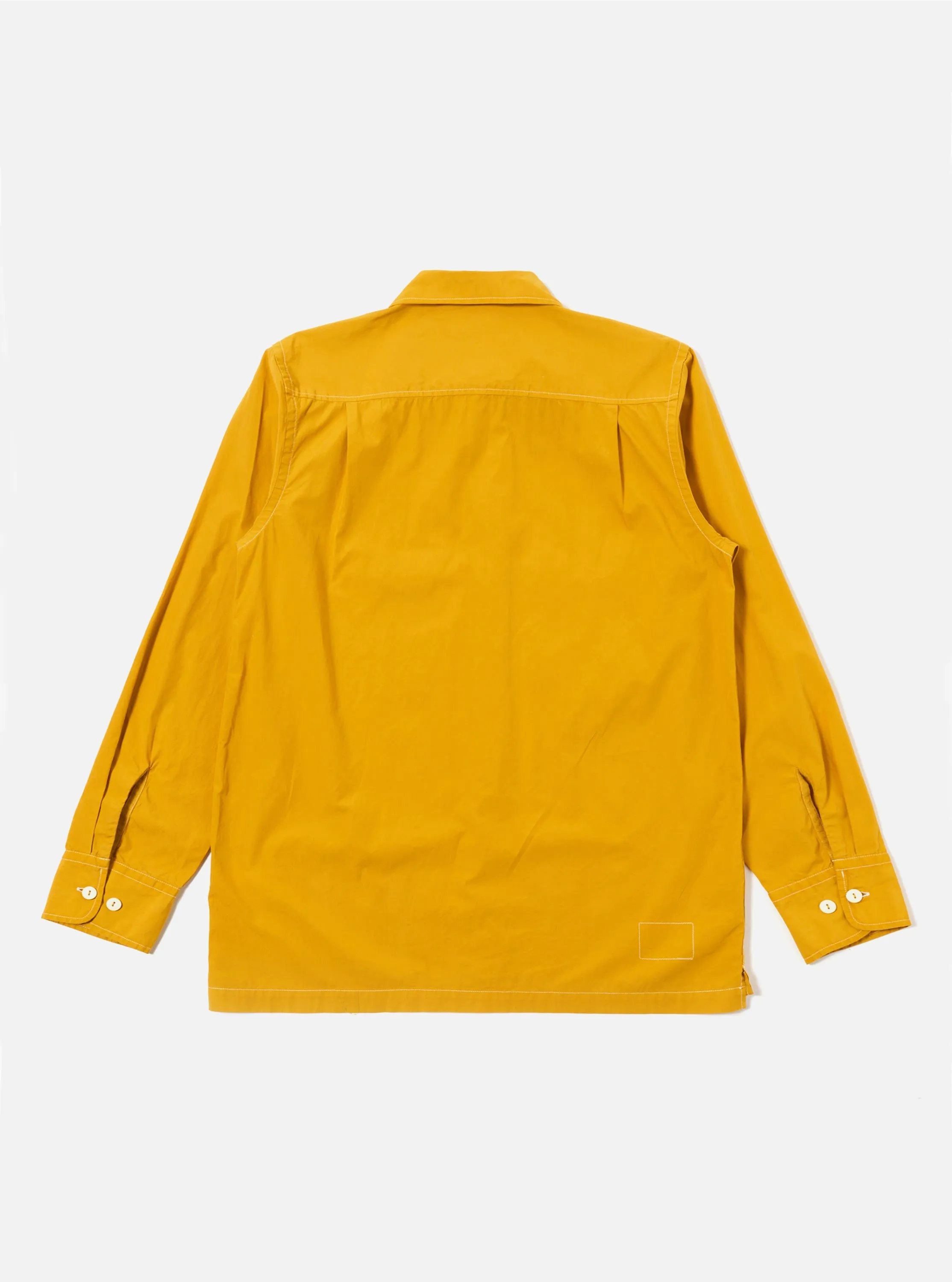 Golden Brown Organic Fine Poplin CPO Shirt sold by Universal Works product image thumbnail 3