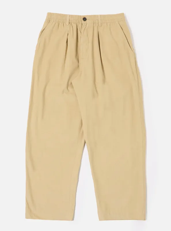Sand Organic Fine Cord Oxford Pant sold by Universal Works