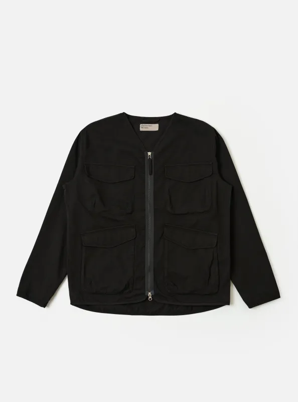 Black Kelly Cotton Glider Jacket made by Universal Works
