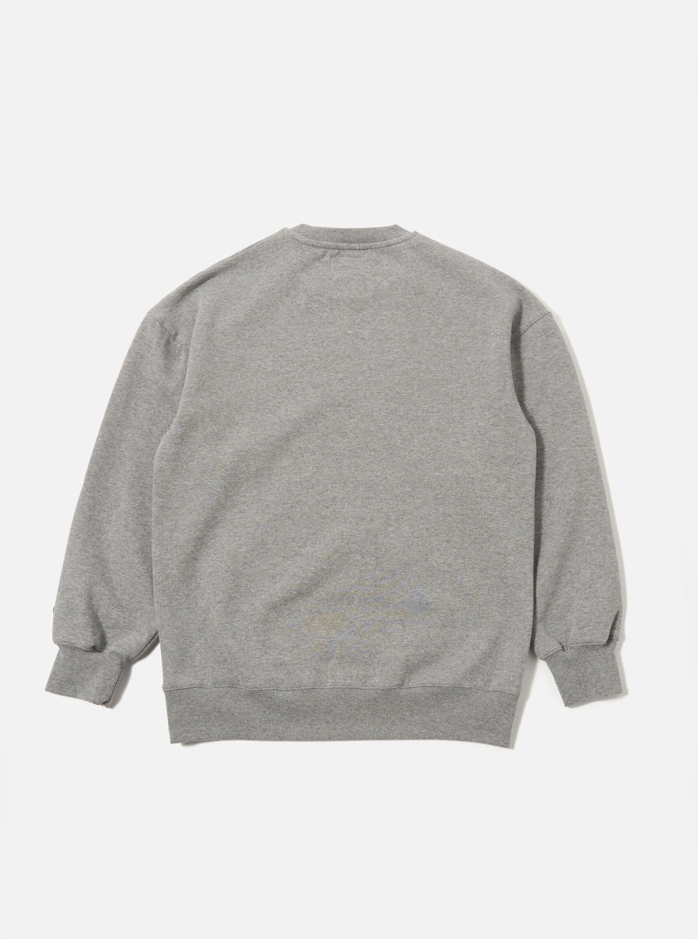 Grey Marl Recycled Cotton Blend Jersey Loose Sweatshirt sold by Universal Works product image thumbnail 3