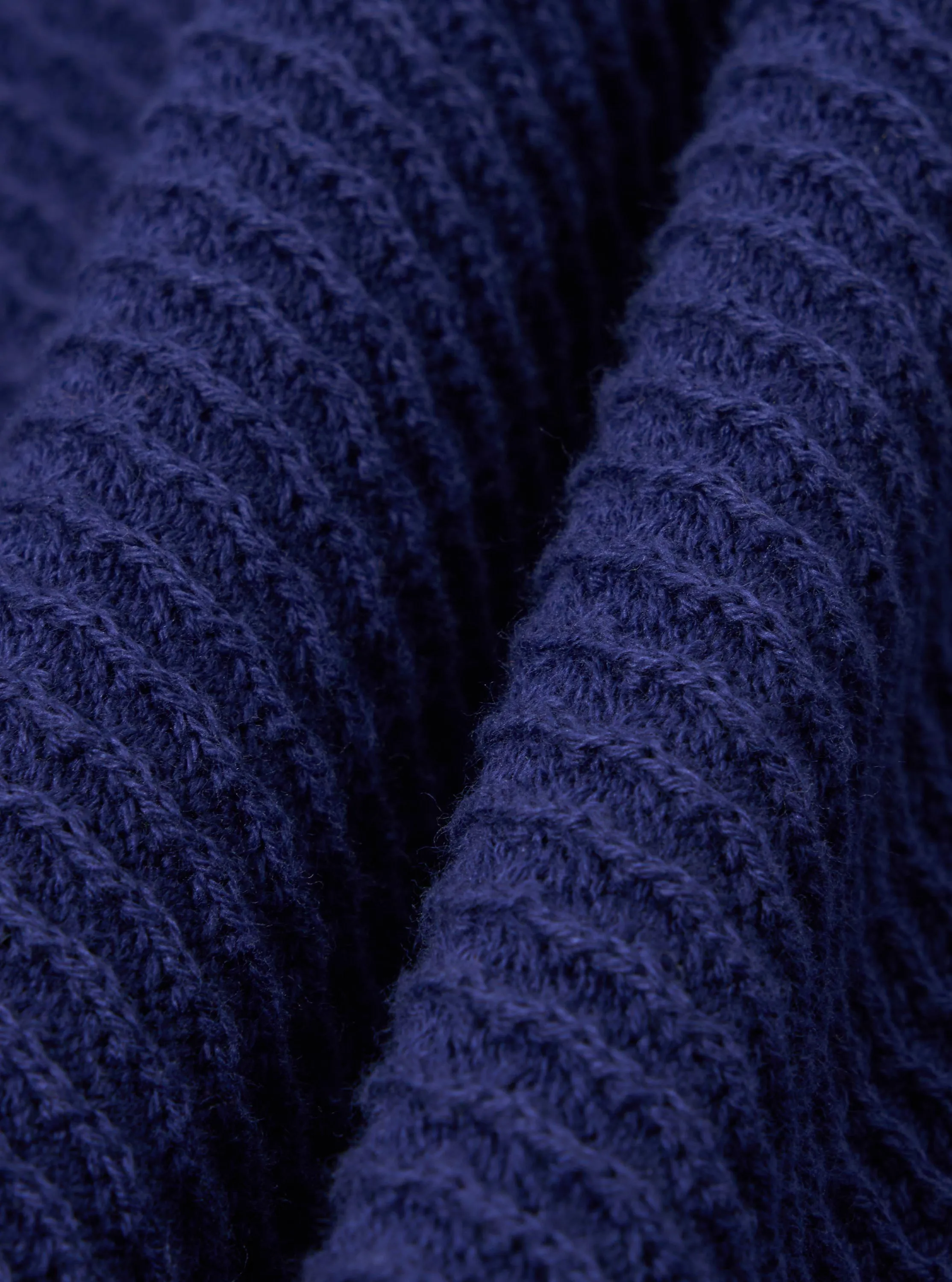 Navy Fine Texture Tricot S/S Knit Polo sold by Universal Works product image thumbnail 2