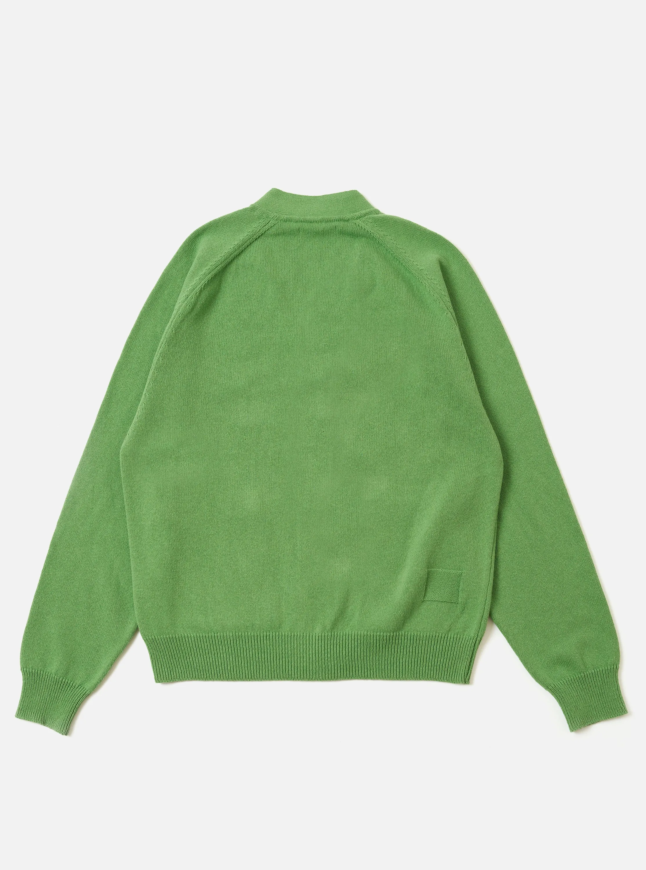 Green Eco Cotton Knit Pocket David Cardigan sold by Universal Works product image thumbnail 3