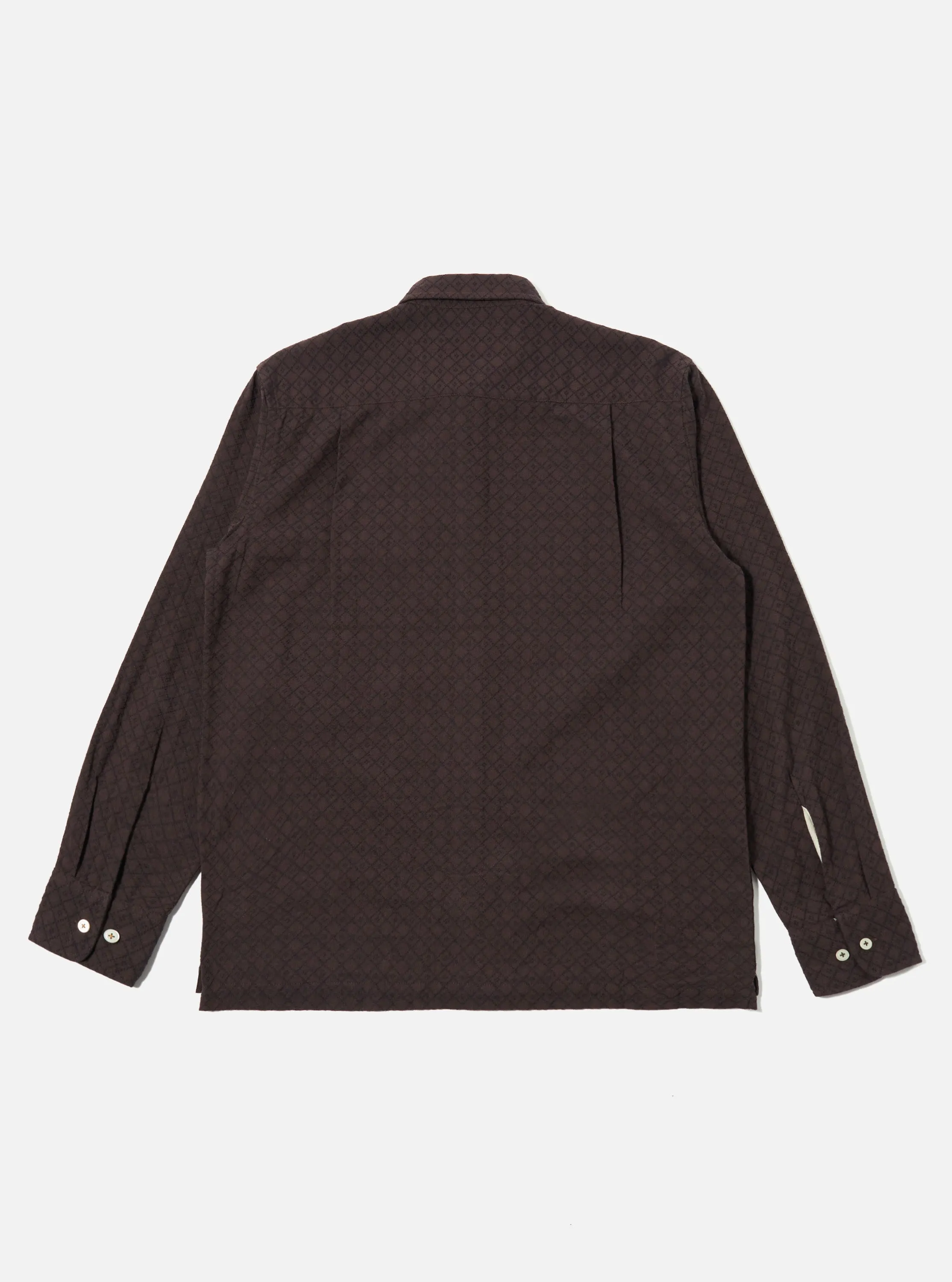 Brown Diamond Dobby Lucky Shirt sold by Universal Works product image thumbnail 3