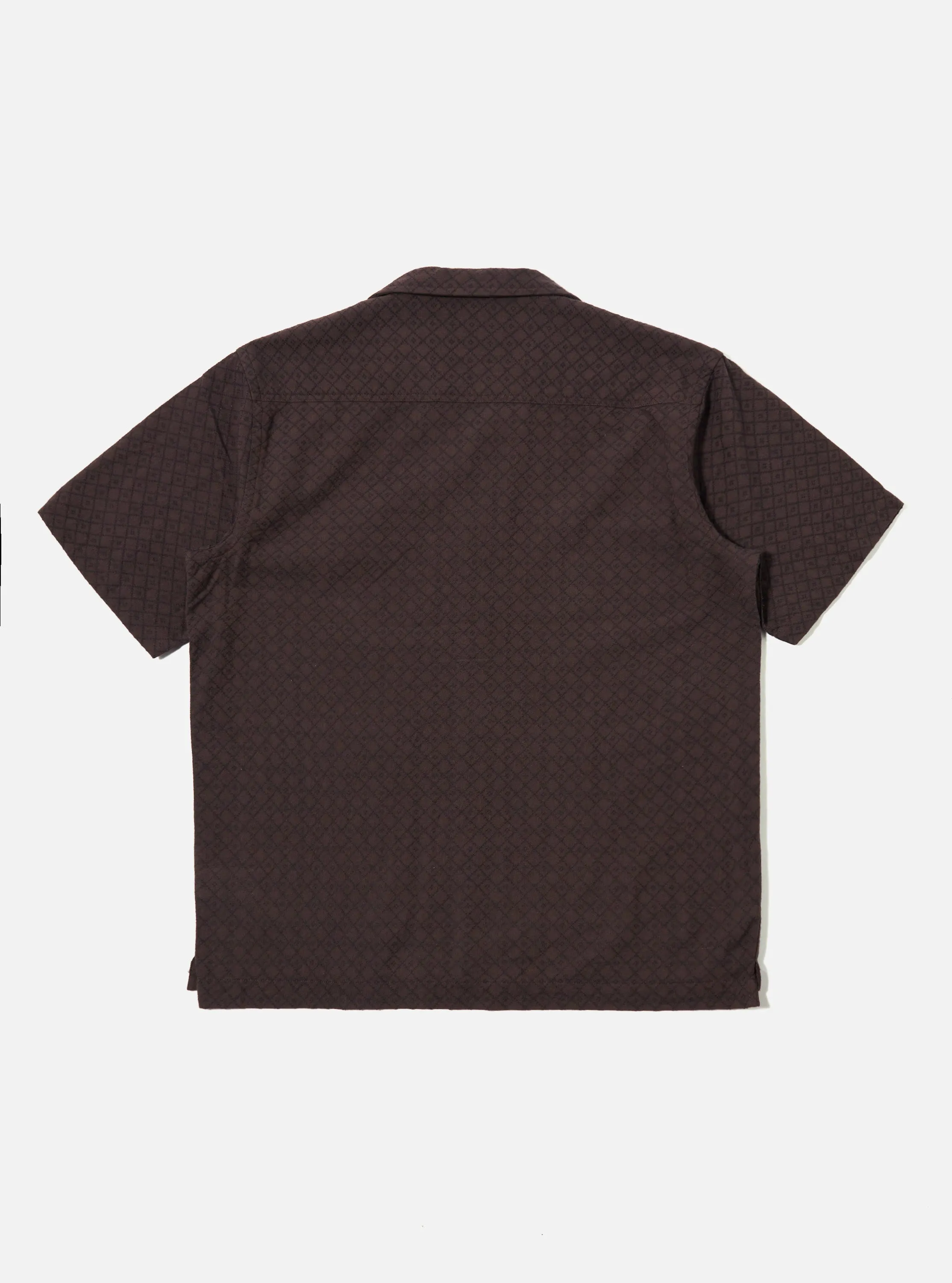Brown Diamond Dobby Deck Shirt sold by Universal Works product image thumbnail 3