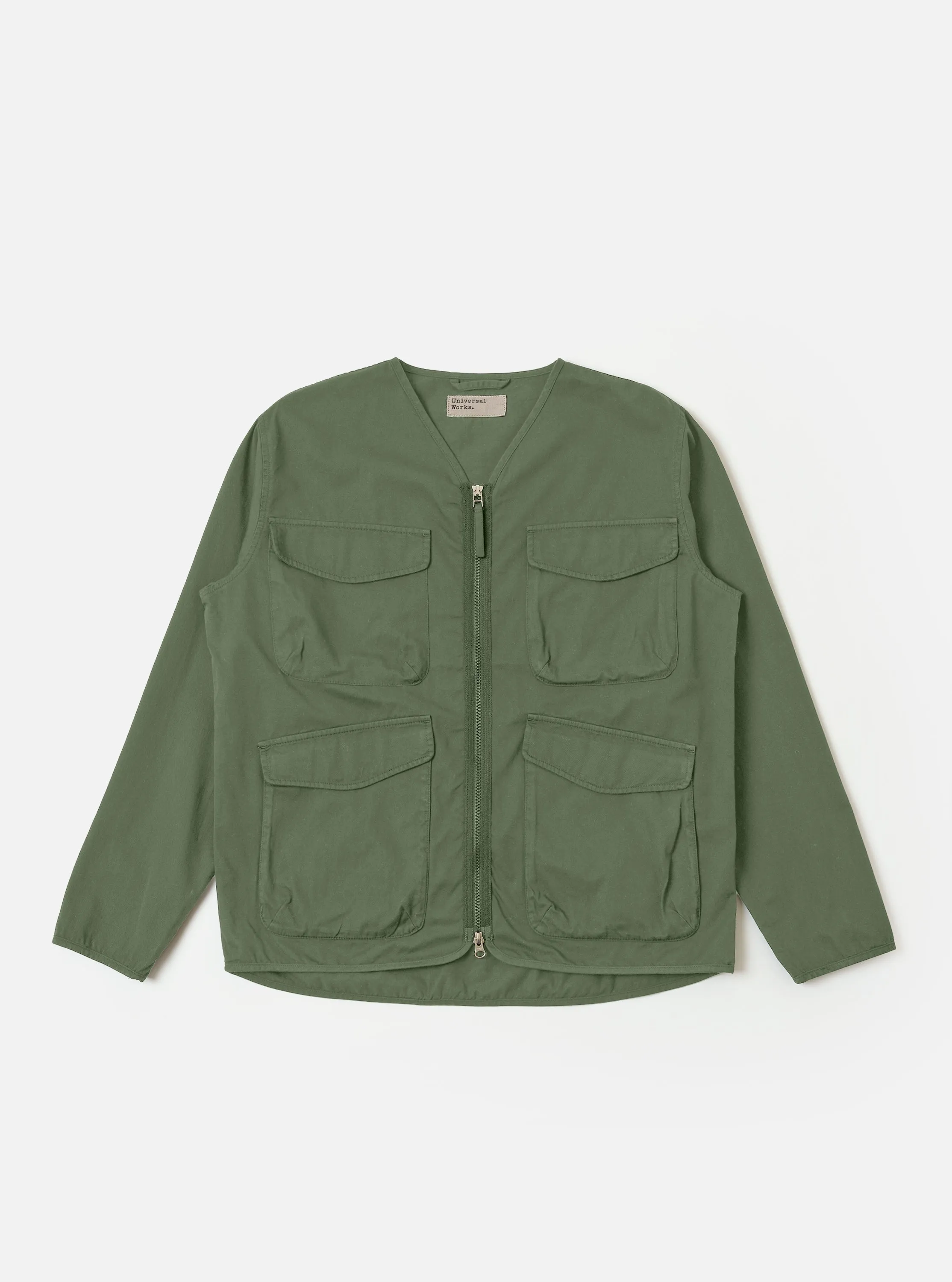 Olive Kelly Cotton Glider Jacket sold by Universal Works
