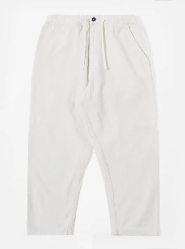 Ecru Slub Drill Hi Water Trouser sold by Universal Works