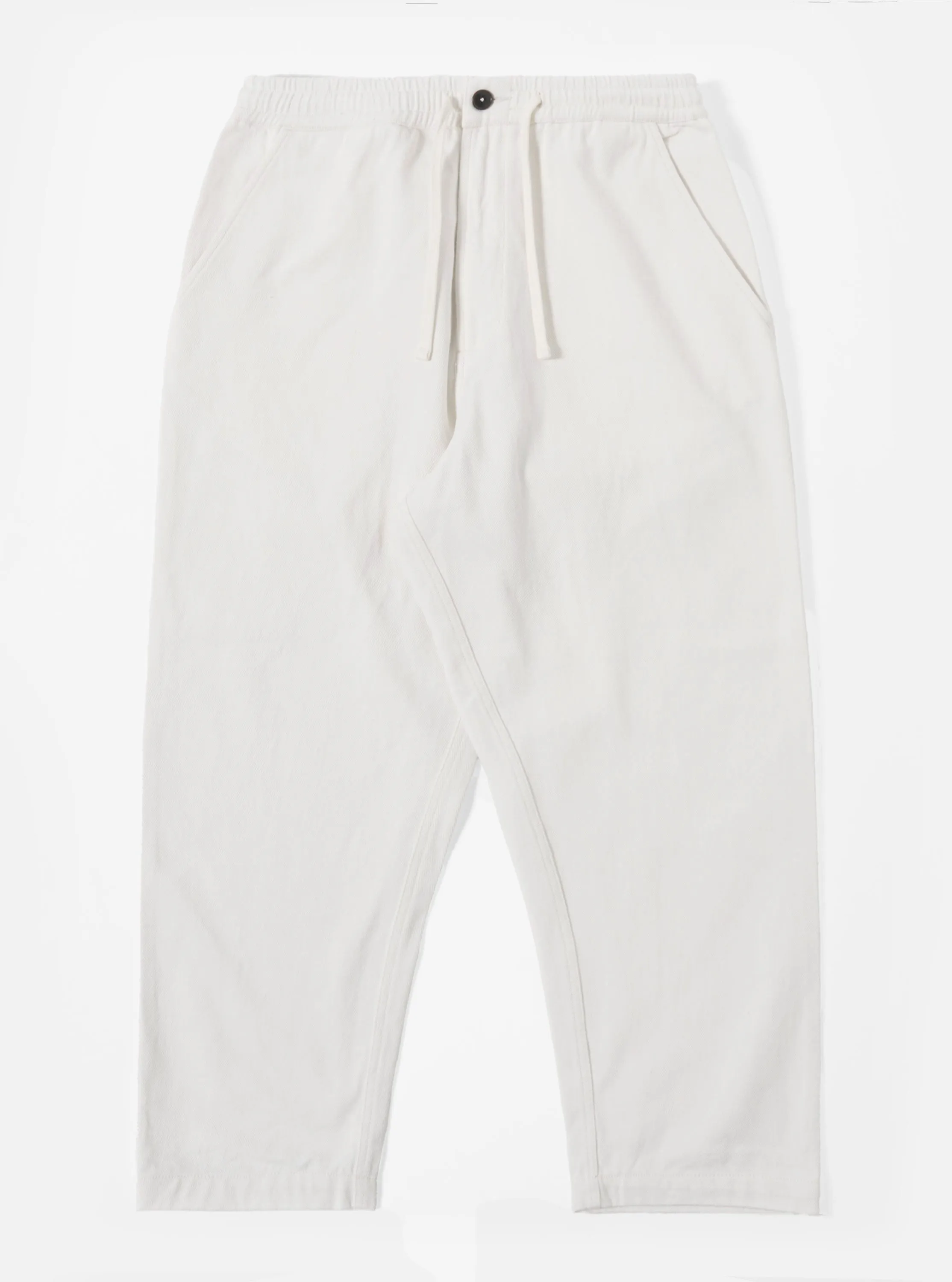 Ecru Slub Drill Hi Water Trouser sold by Universal Works