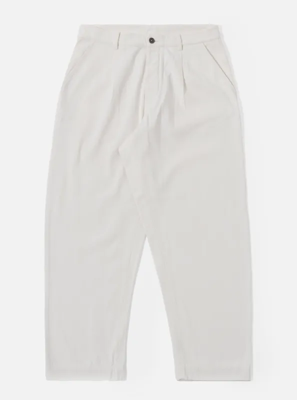 Ecru Slub Drill Duke Pant sold by Universal Works