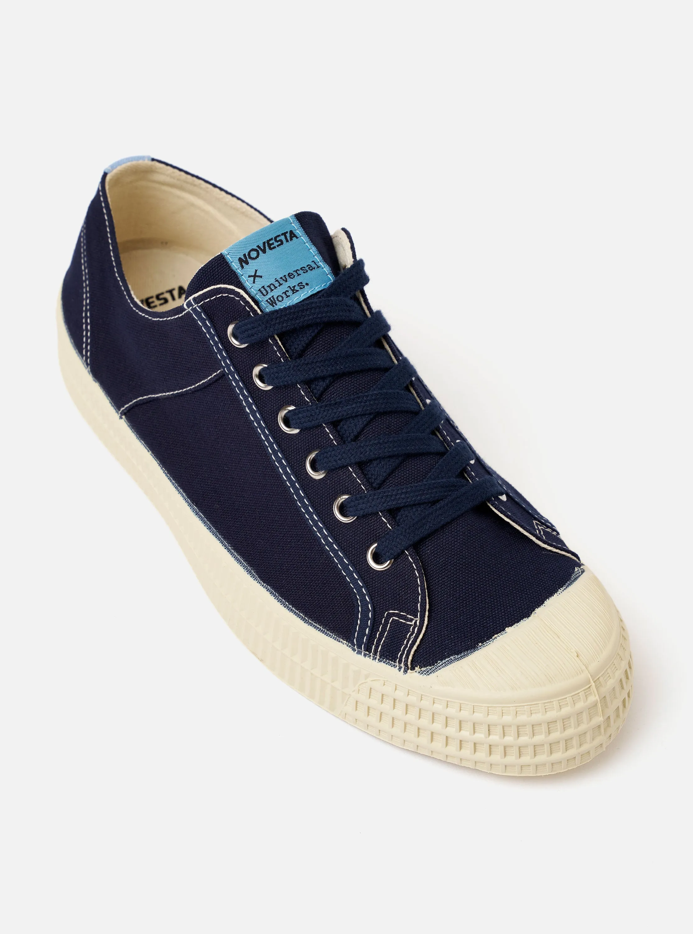 Novesta for Universal Works Navy/Pale Blue Canvas Star Master sold by Universal Works product image thumbnail 2