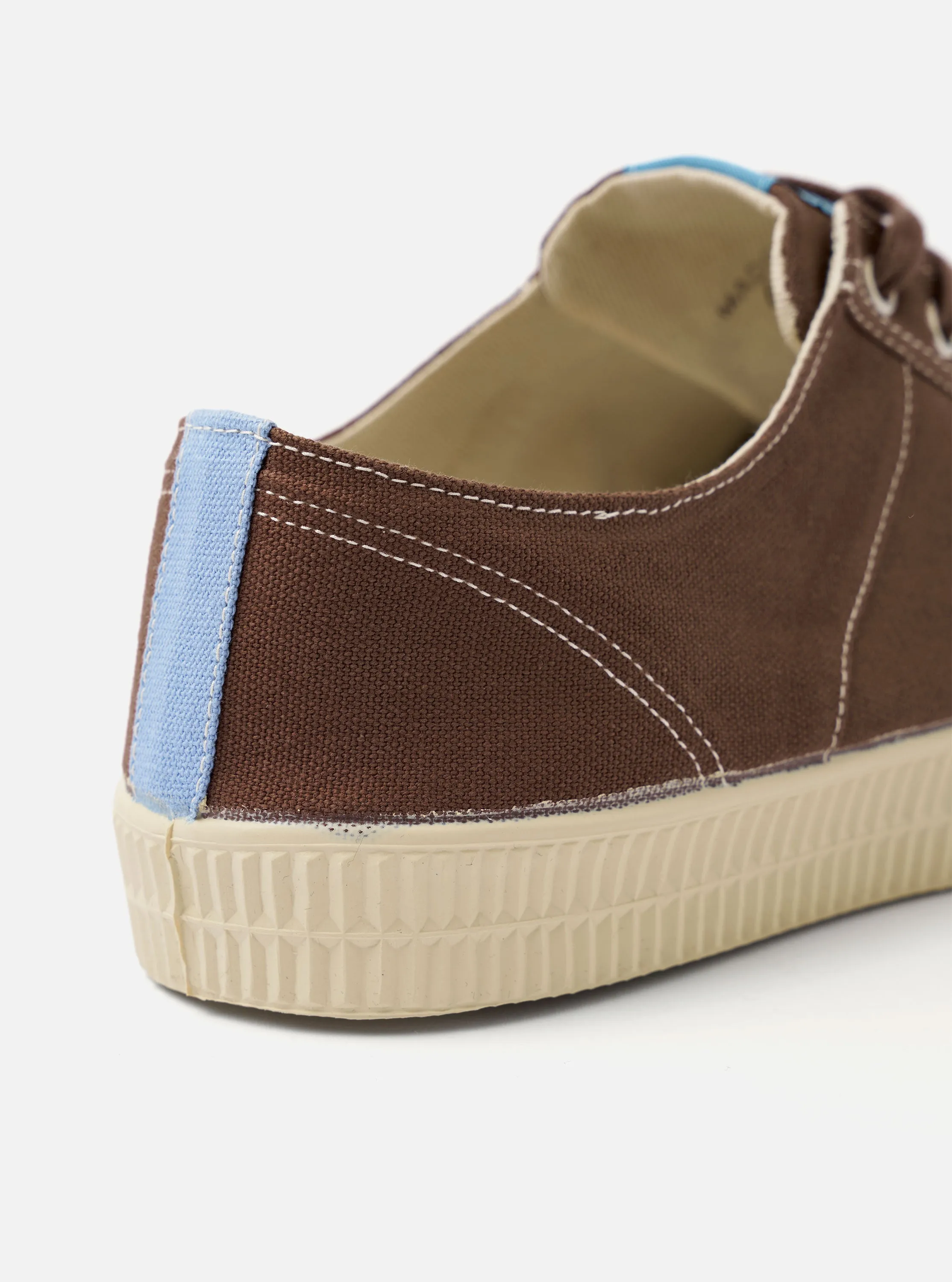 Novesta for Universal Works Brown/Pale Blue Canvas Star Master sold by Universal Works product image thumbnail 4