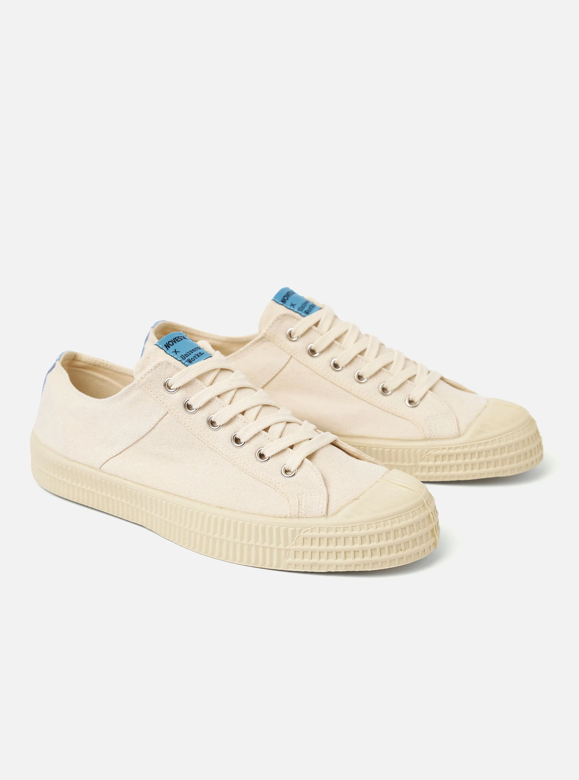 Novesta for Universal Works Ecru/Pale Blue Canvas Star Master sold by Universal Works product image thumbnail 4