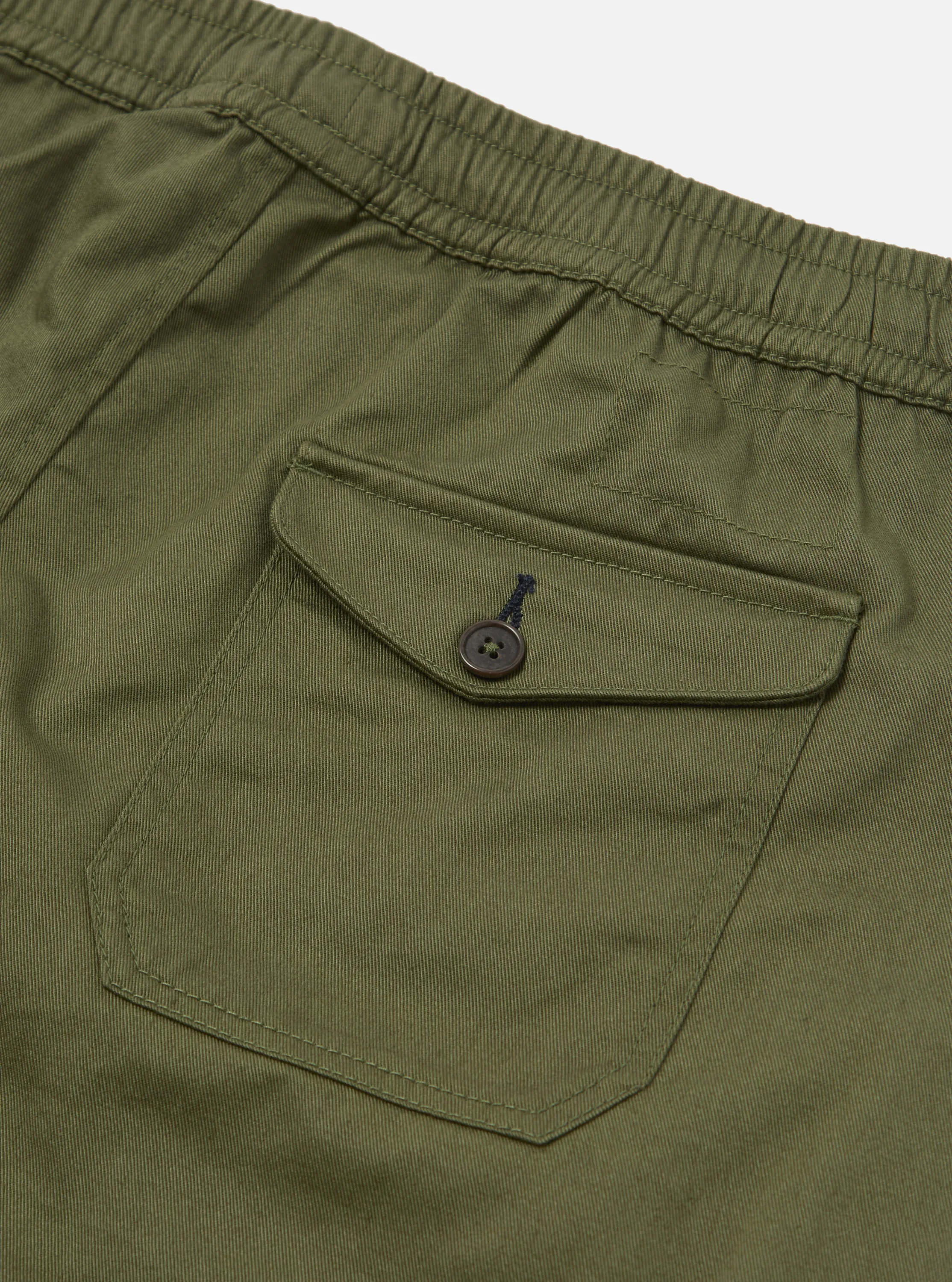 Light Olive Twill Beach Short sold by Universal Works product image thumbnail 5