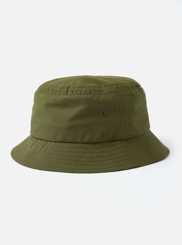Olive Recycled Polytech Beach Hat sold by Universal Works