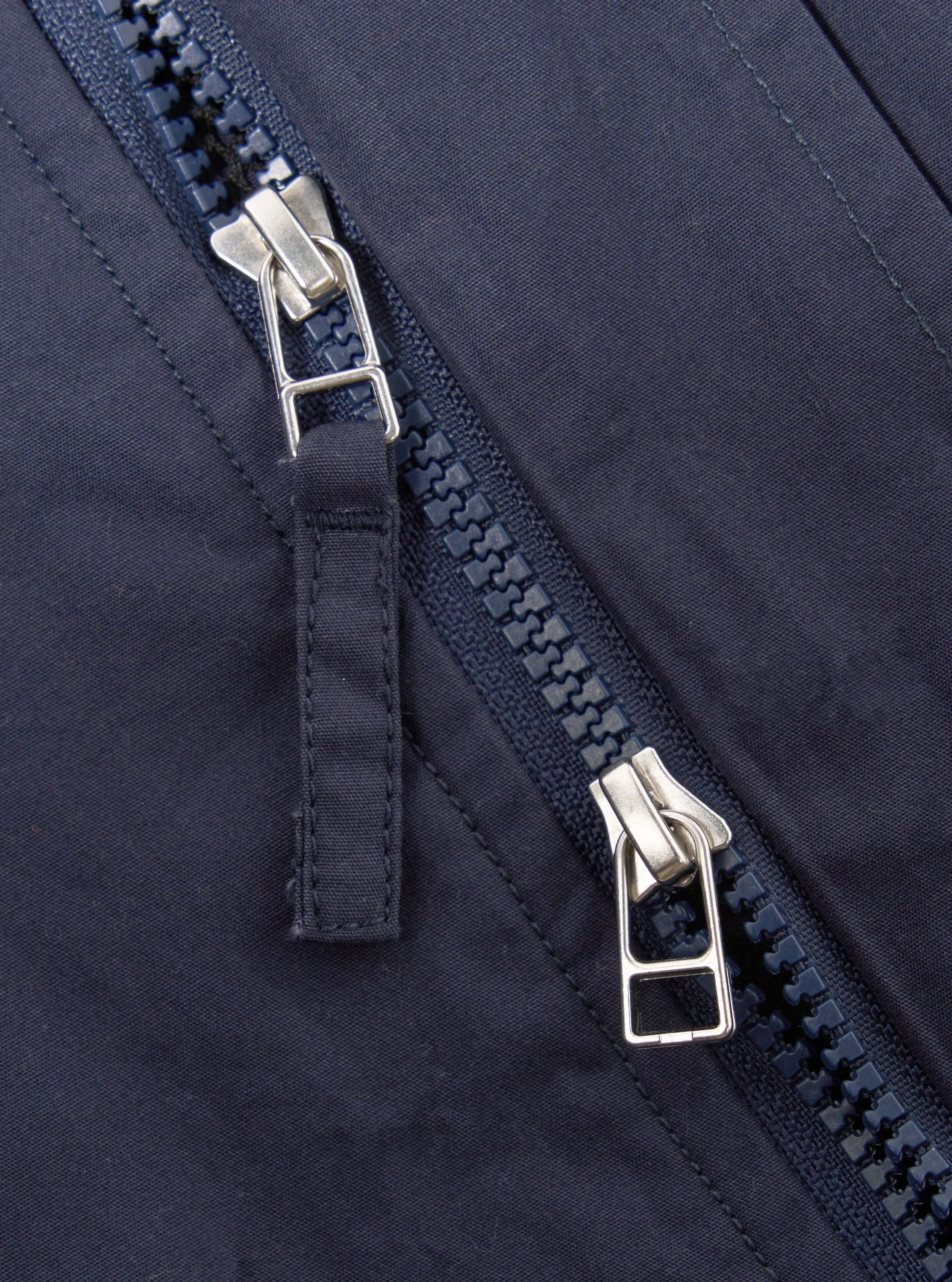 Navy Peached Poplin NS Bomber Jacket sold by Universal Works product image thumbnail 5