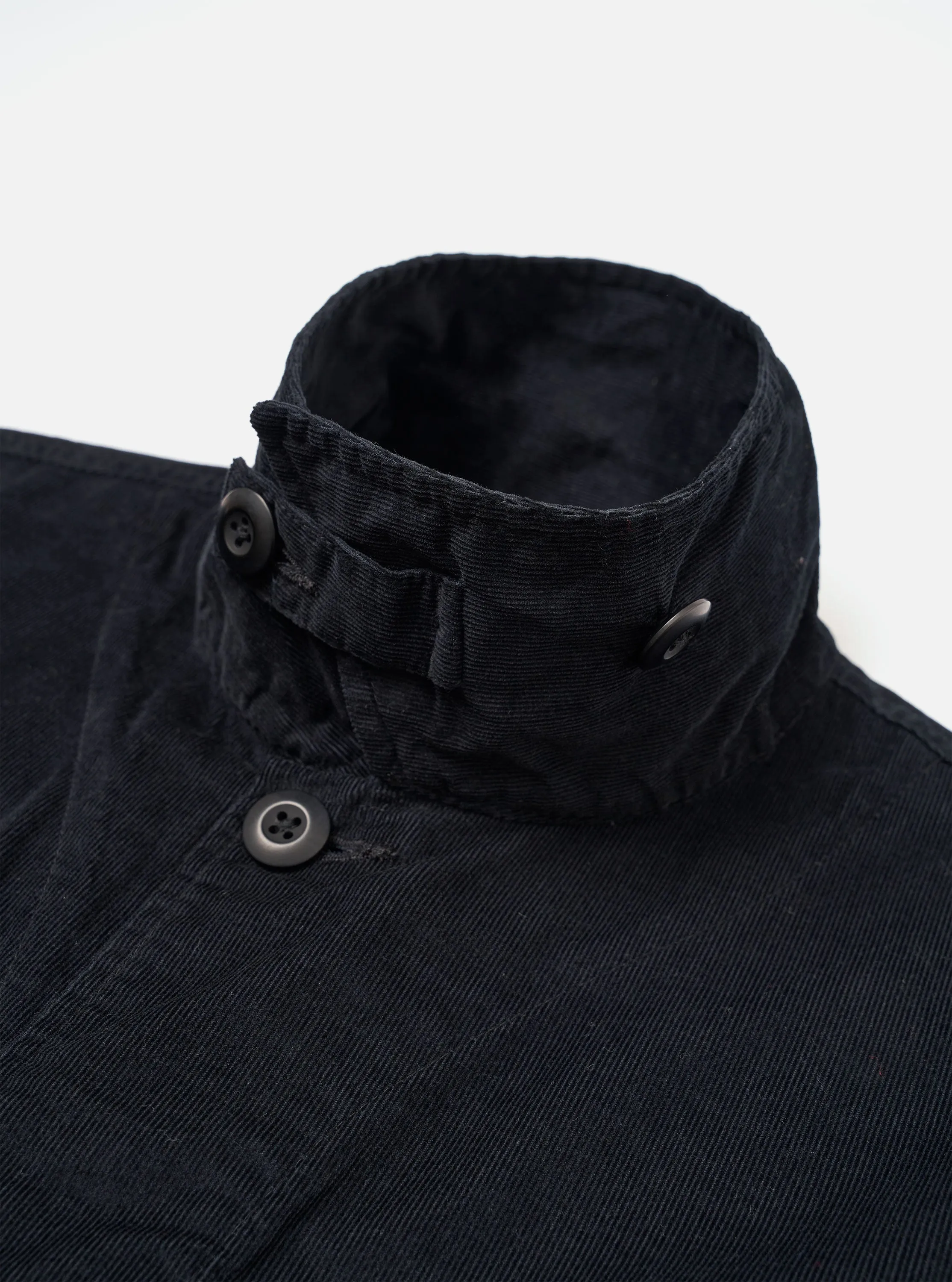 Black Organic Fine Cord Duty Jacket sold by Universal Works product image thumbnail 4