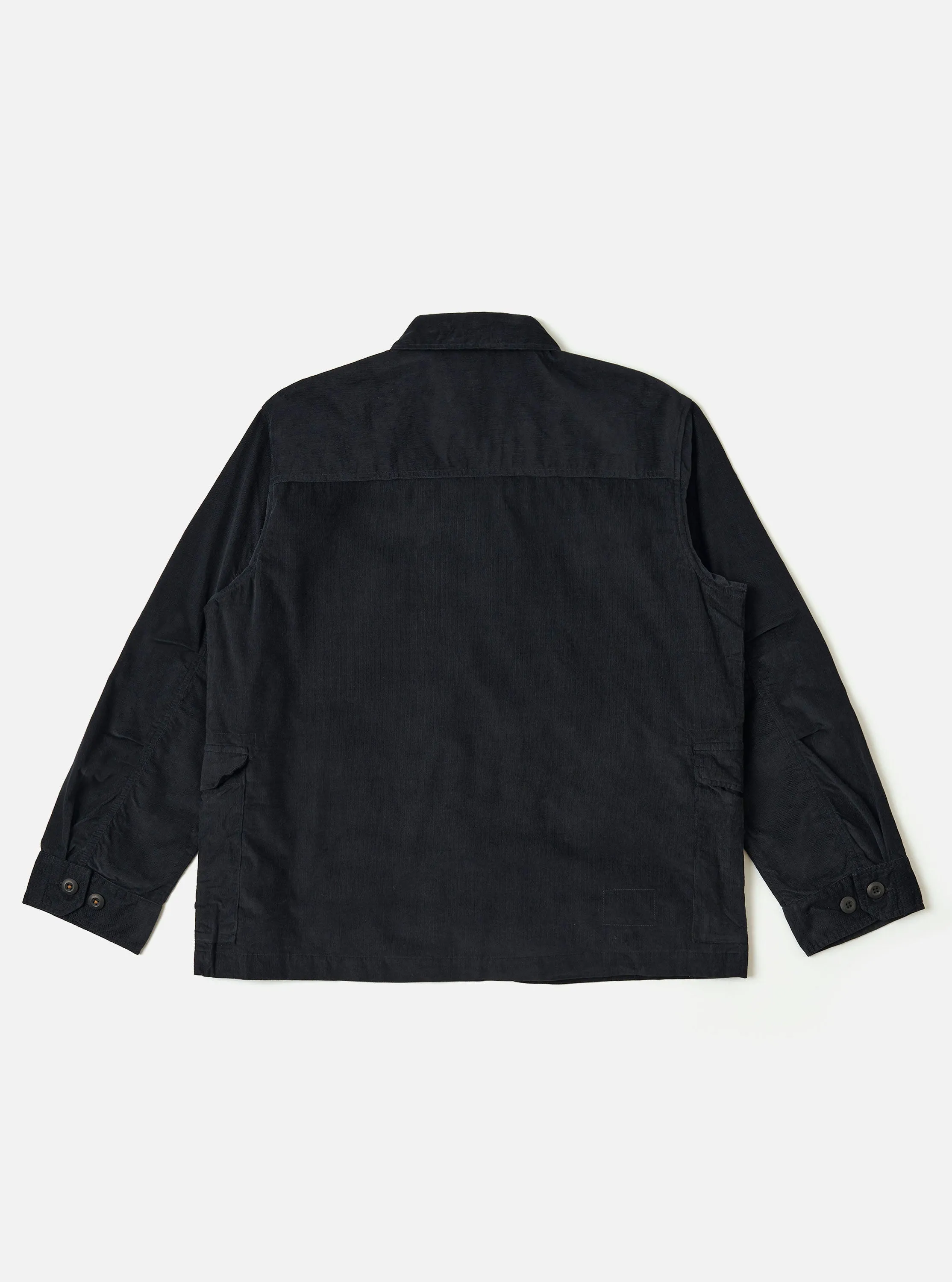 Black Organic Fine Cord Duty Jacket sold by Universal Works product image thumbnail 3