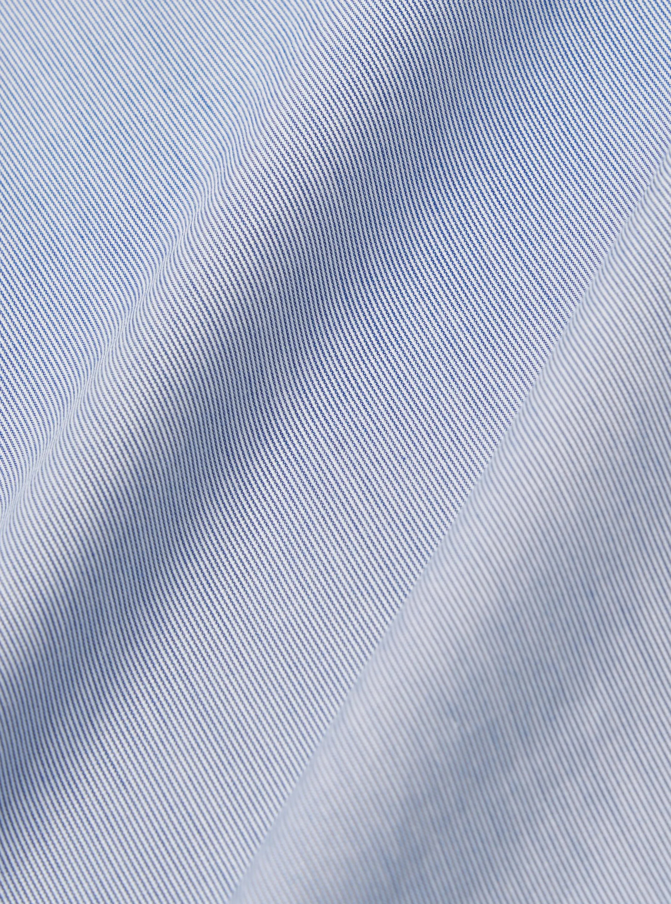 Navy Kennedy Stripe Labour Jacket sold by Universal Works product image thumbnail 2