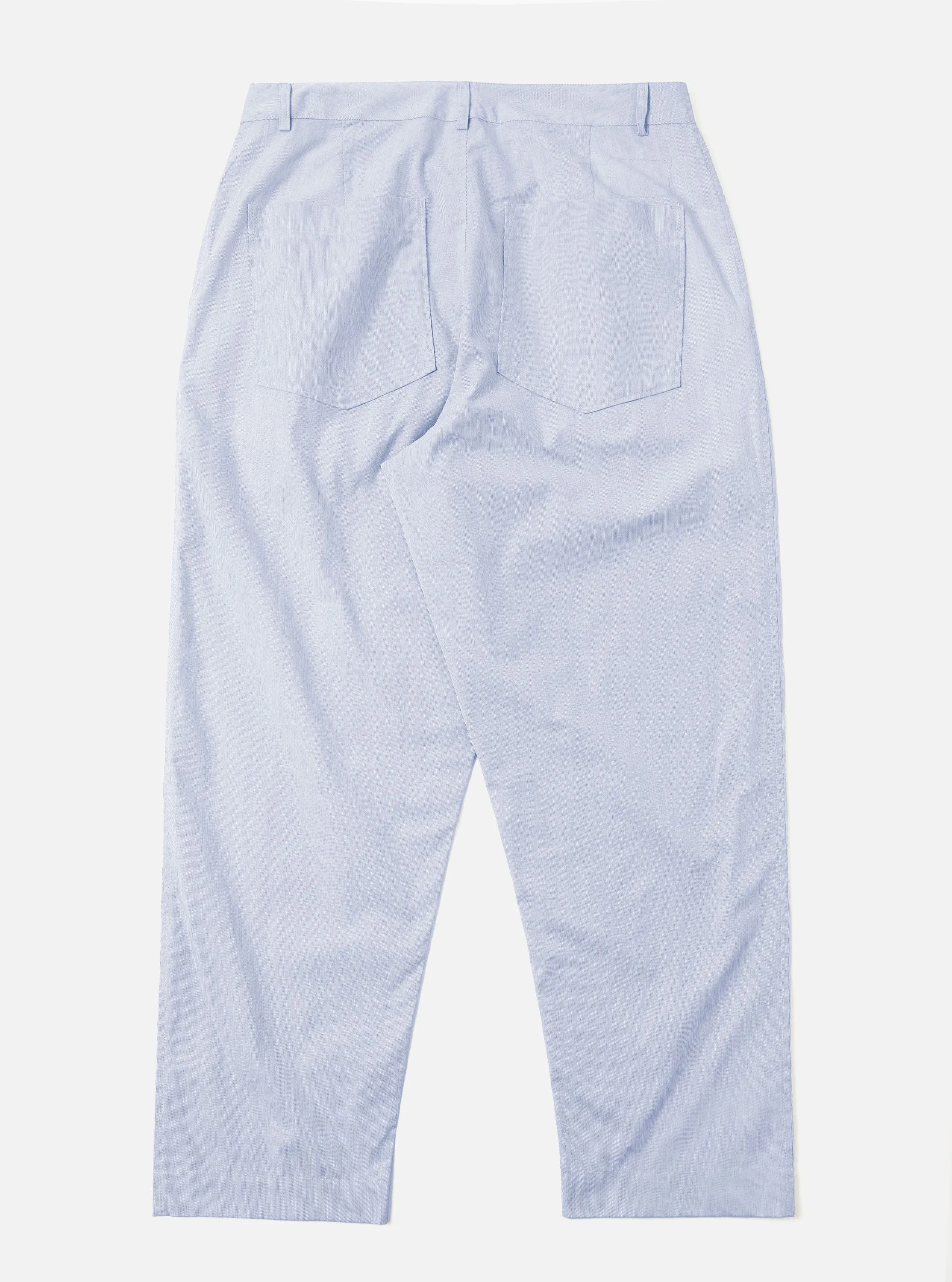 Navy Kennedy Stripe Duke Pant sold by Universal Works product image thumbnail 3